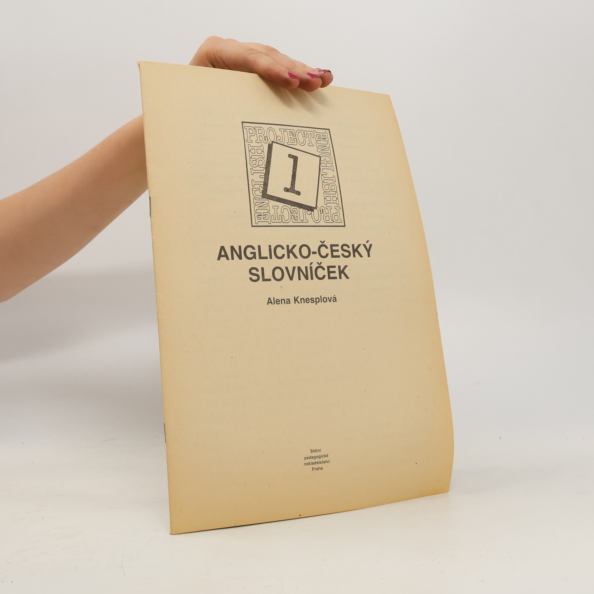 Alena Knesplová Anglicko-český slovníček : Project English 1