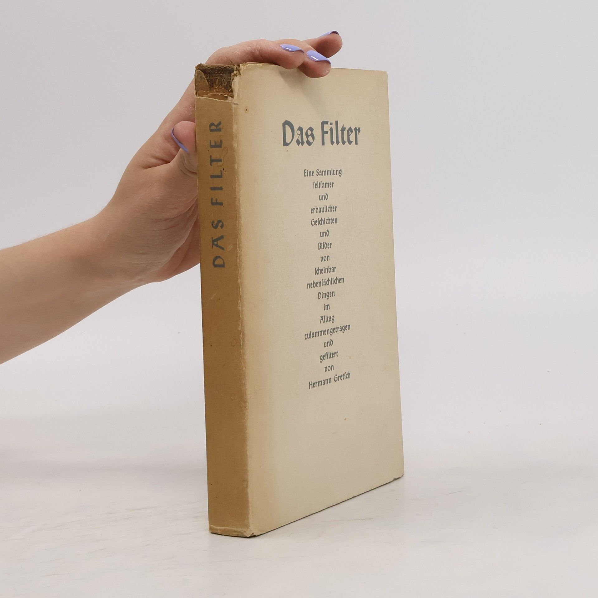 Hermann Gretsch Das Filter