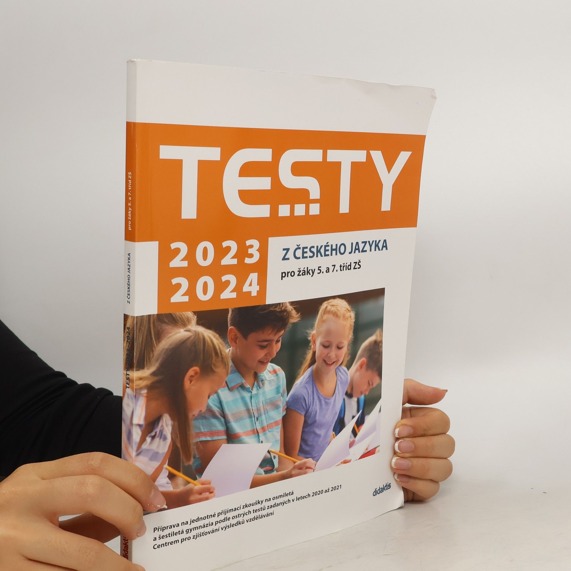 Collectif d'auteurs Testy 2023-2024 z českého jazyka pro žáky 5. a 7. tříd ZŠ