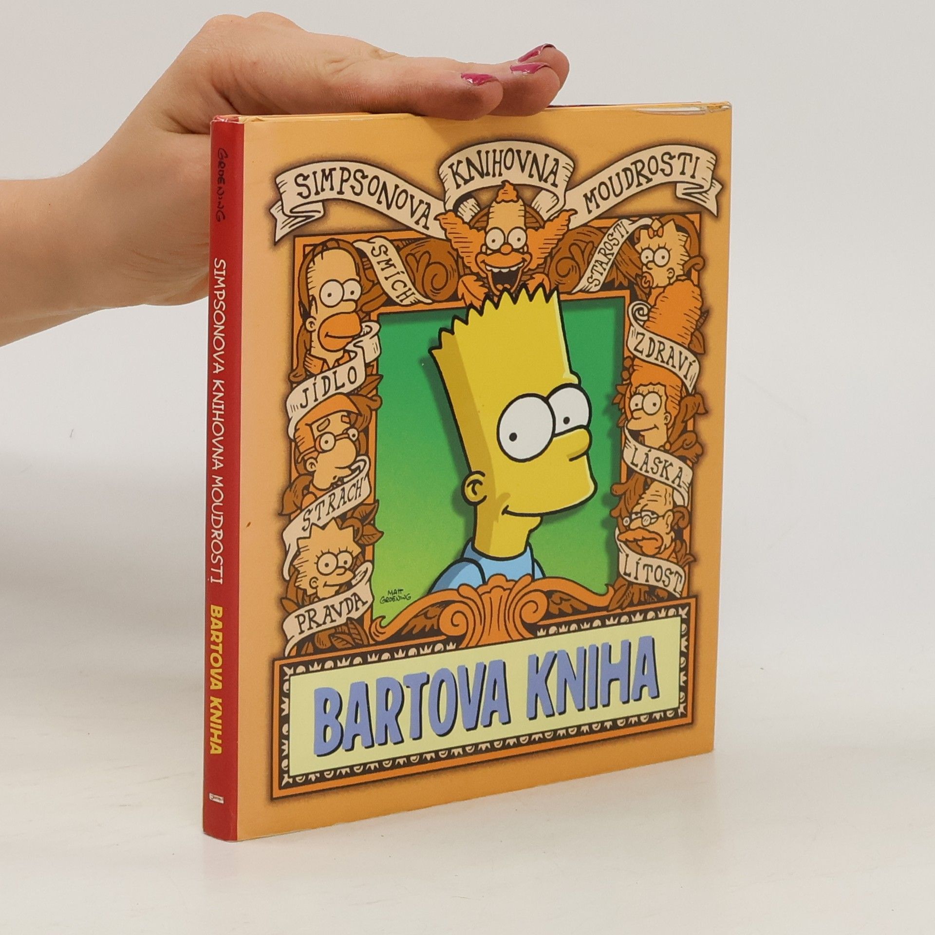 Matt Groening Bartova kniha