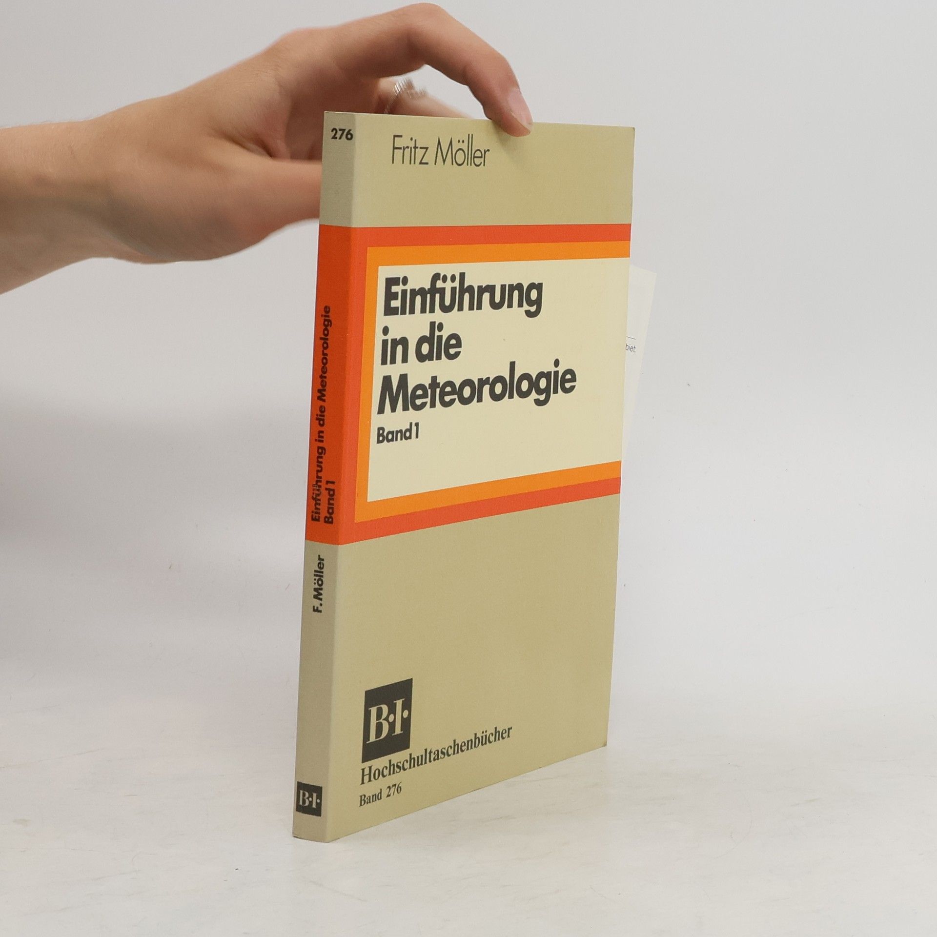 Fritz Möller Einführung in die Meteorologie
