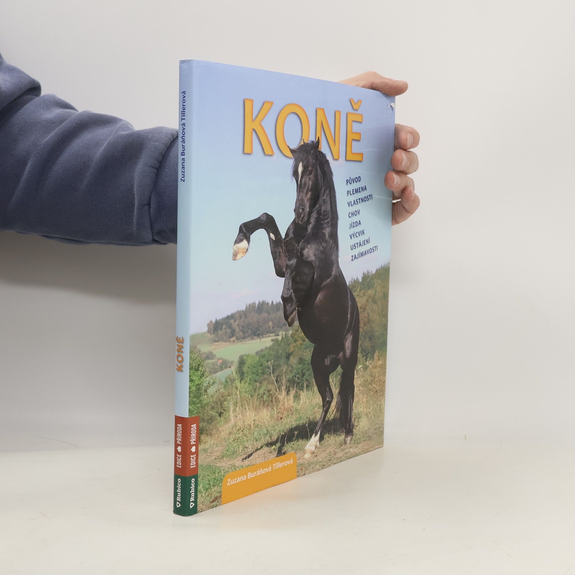 Zuzana Tillerová Koně : původ, plemena, vlastnosti, chov, jízda, výcvik, ustájení, zajímavosti