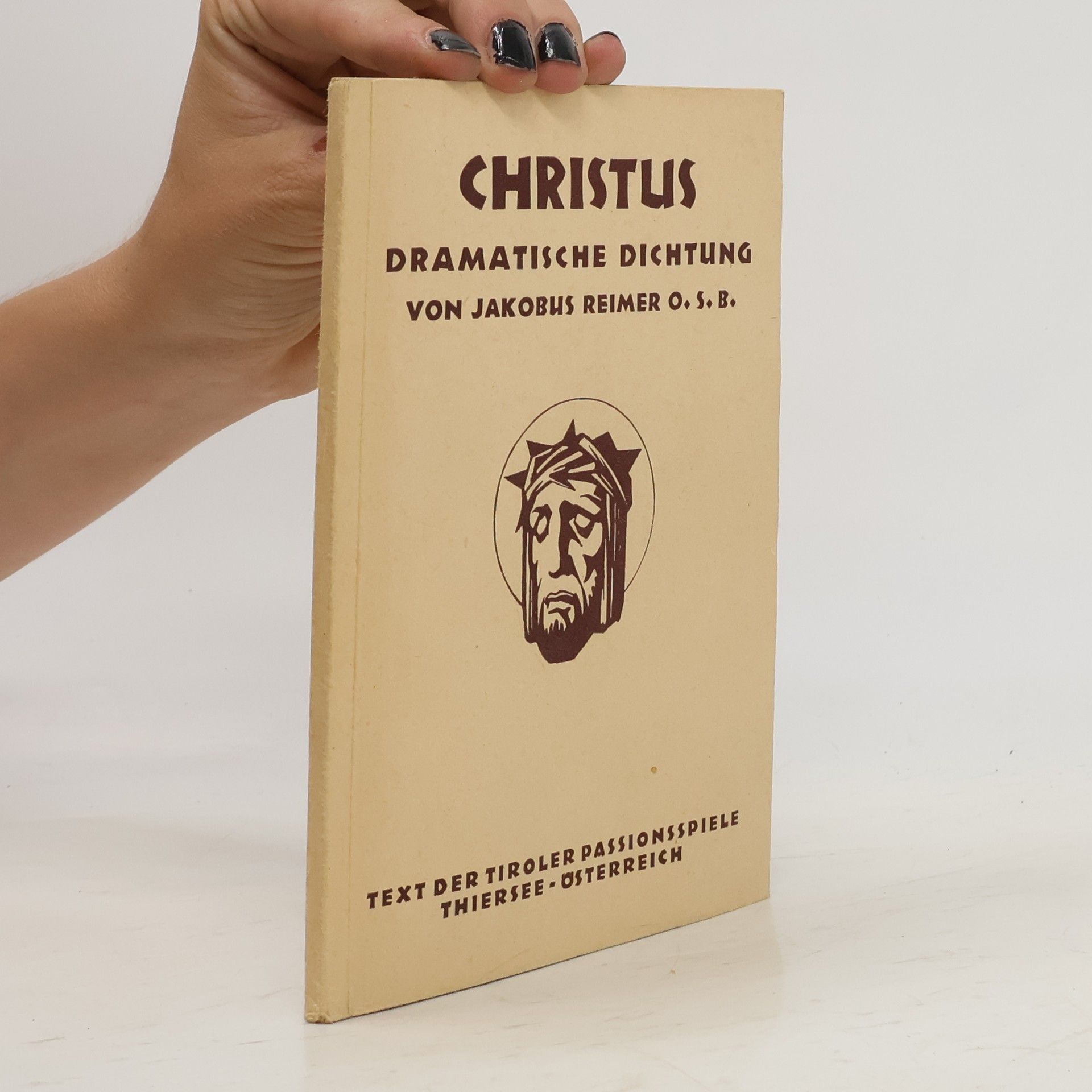 Jacobus Reimers Christus : dramatische Dichtung