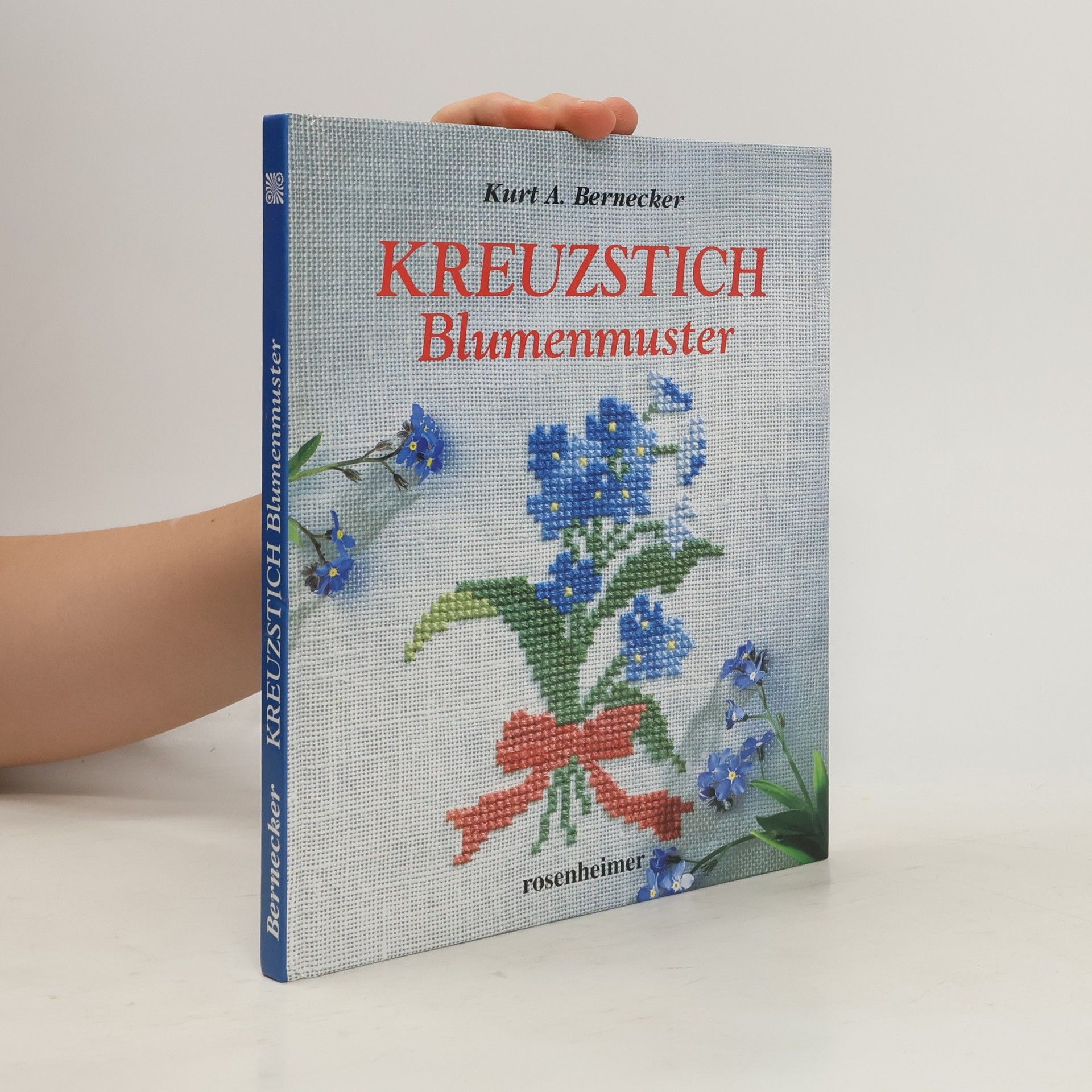 Kurt A. Bernecker Kreuzstich. Blumenmuster