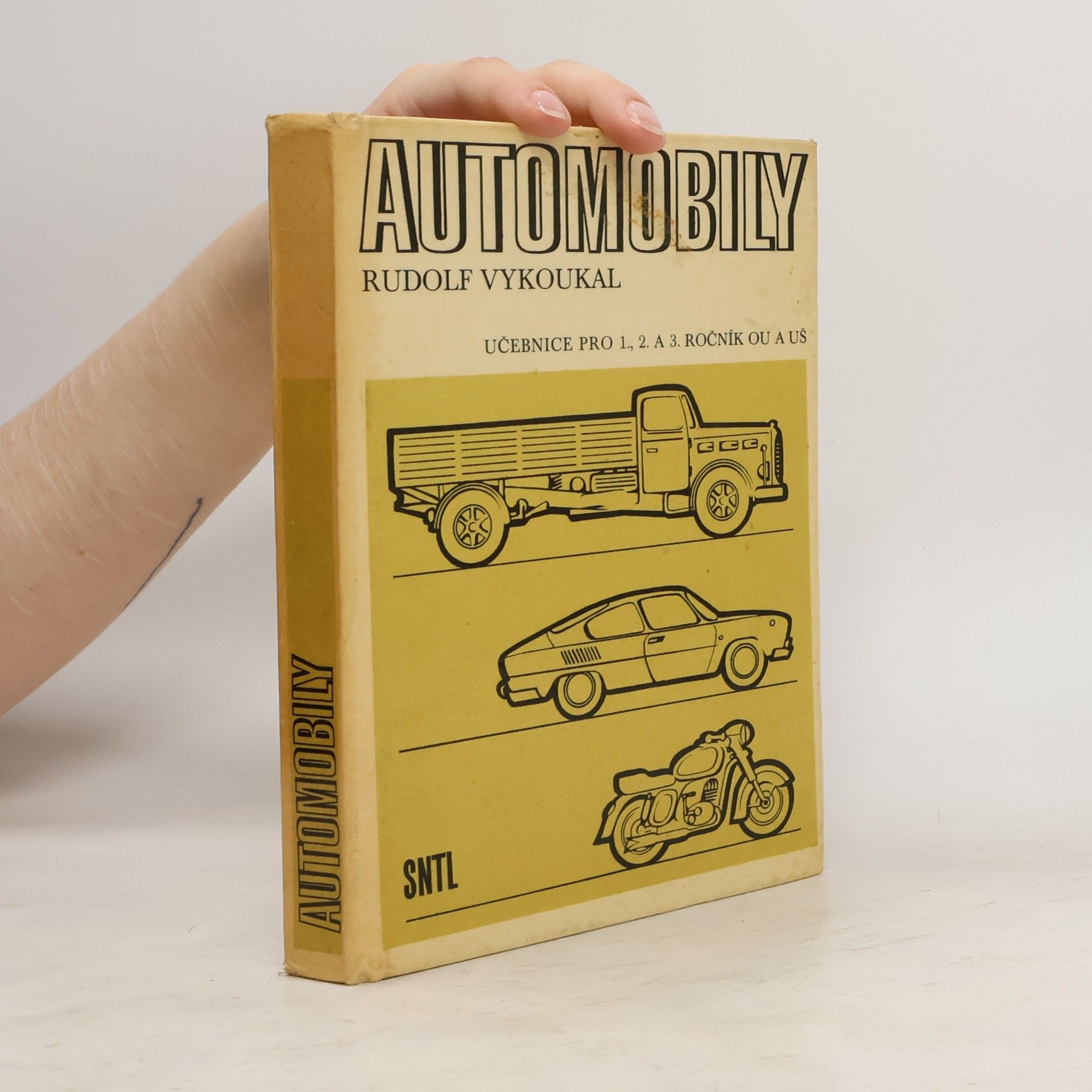Rudolf Vykoukal Automobily pro 1., 2. a 3. ročník odborných učilišť a učňovských škol