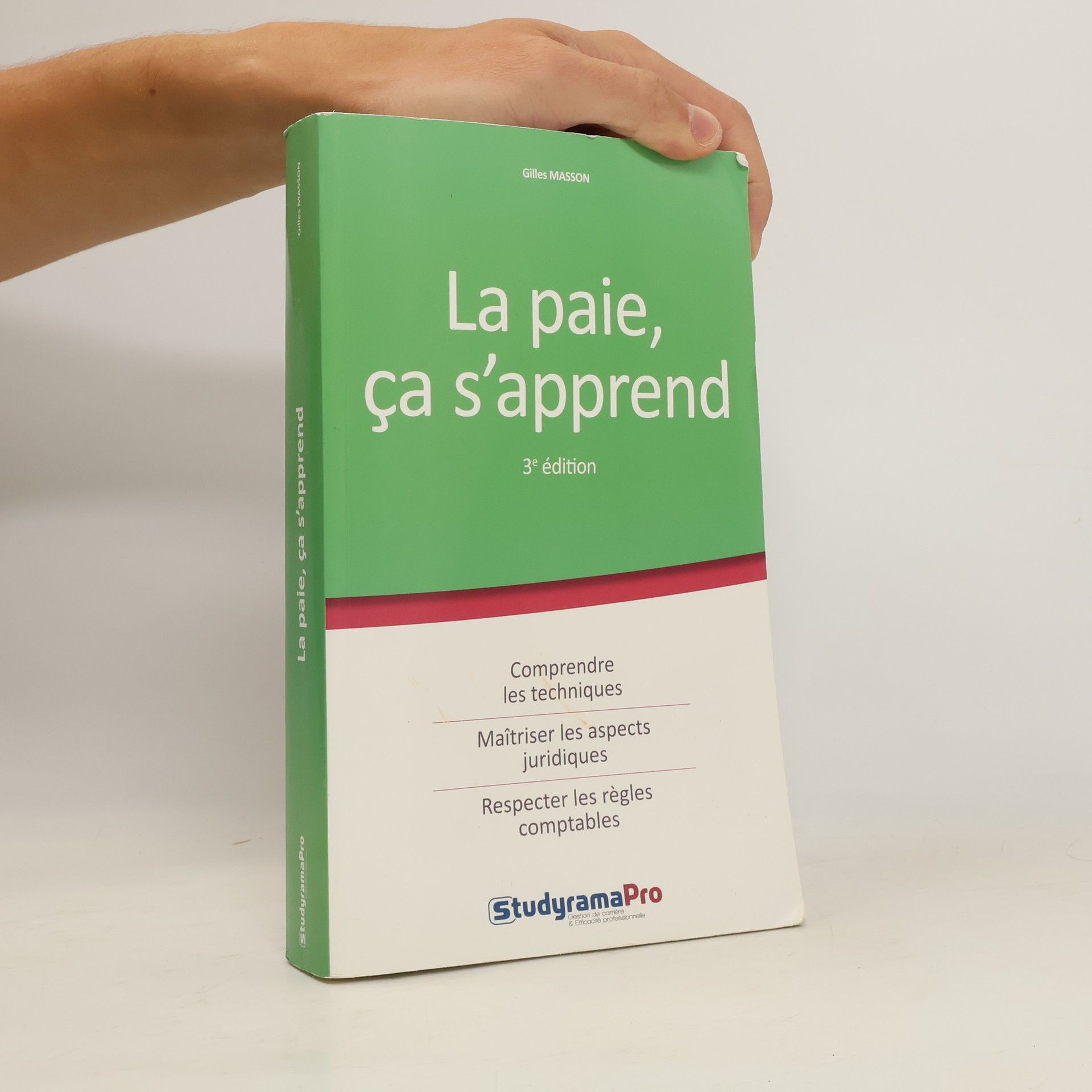 Gilles Masson La paie, ça s'apprend