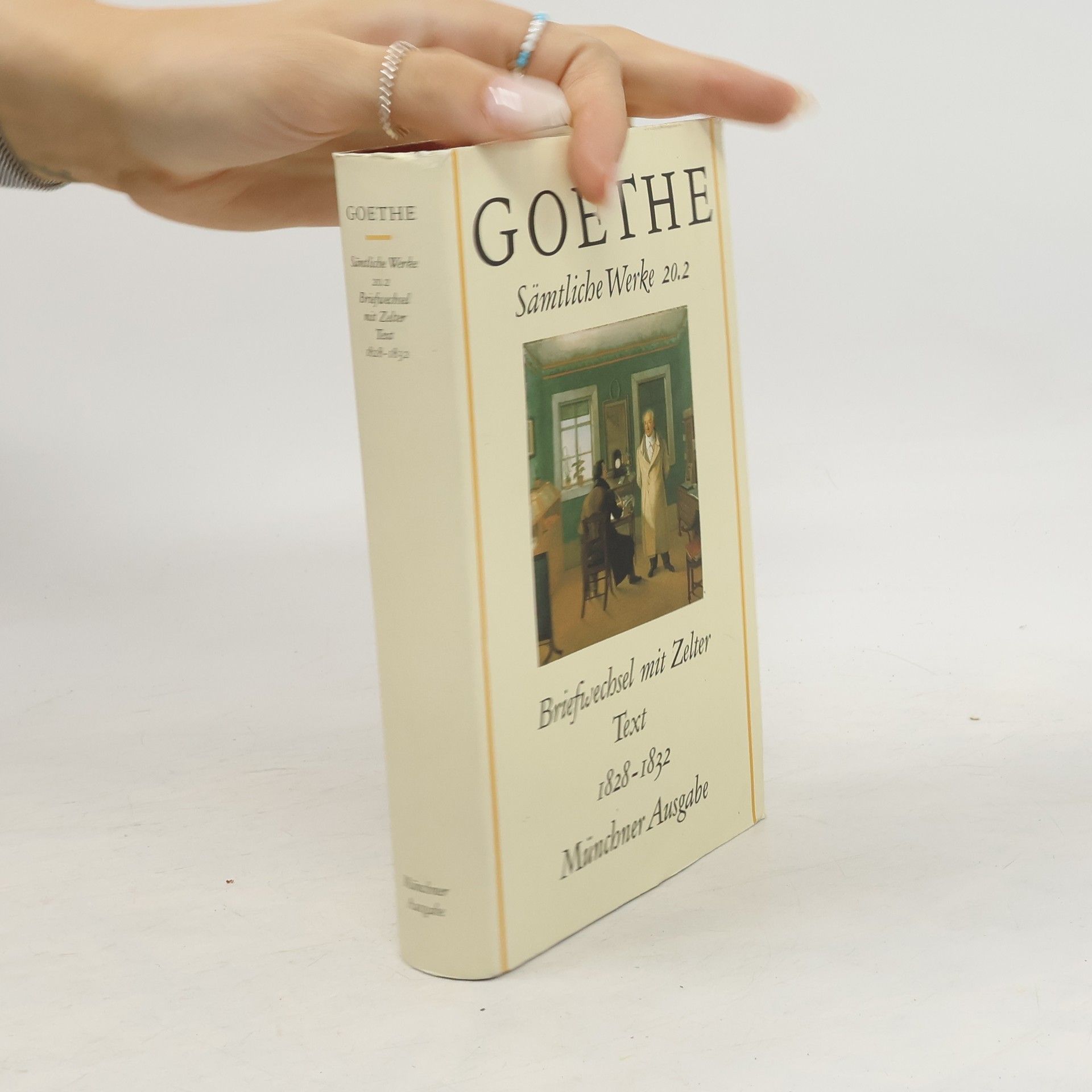 Johann Wolfgang von Goethe Sämtliche Werke 20.2 Briefwechsel mit Zelter Text 1828-1832