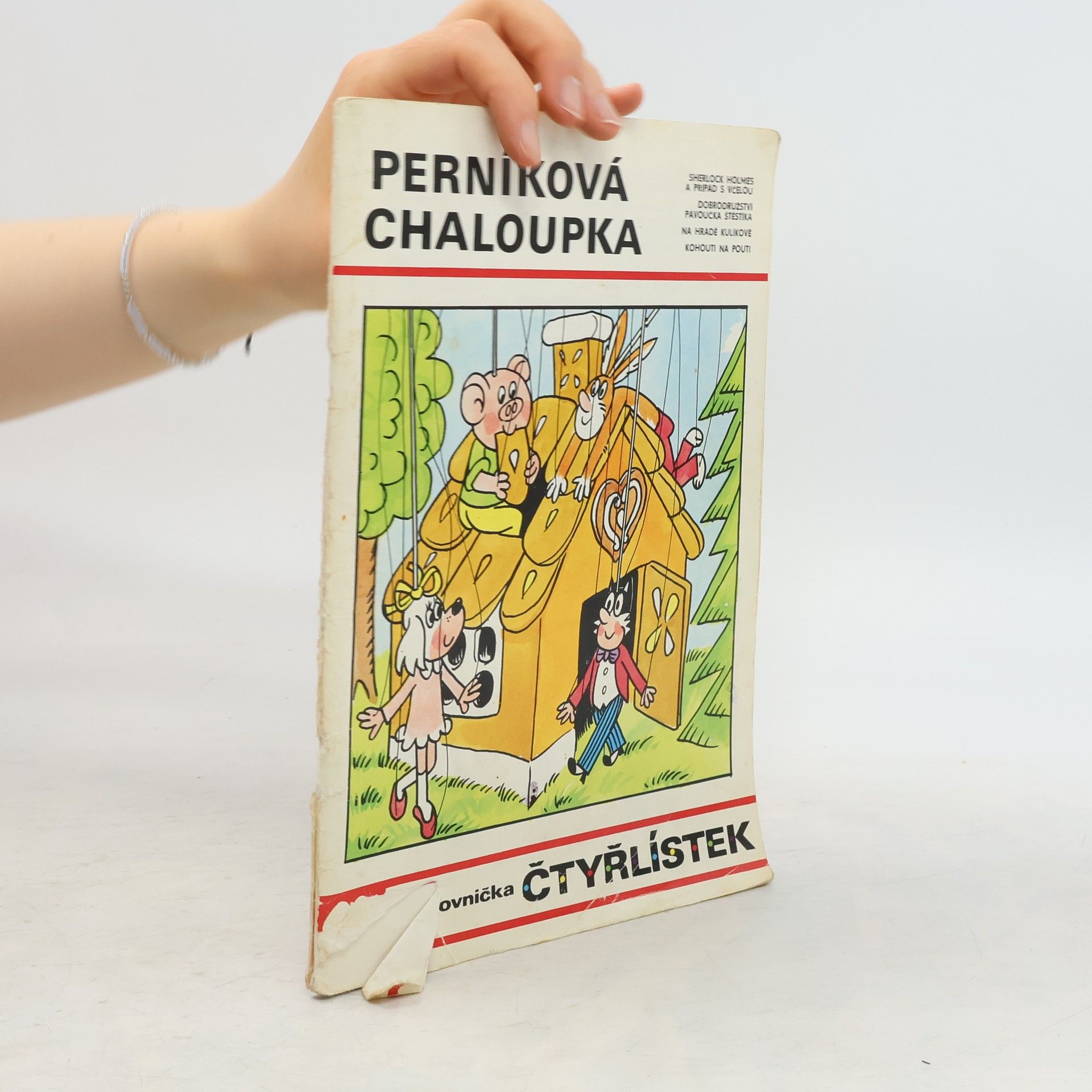 Ljuba Štíplová Čtyřlístek 118. Perníková chaloupka