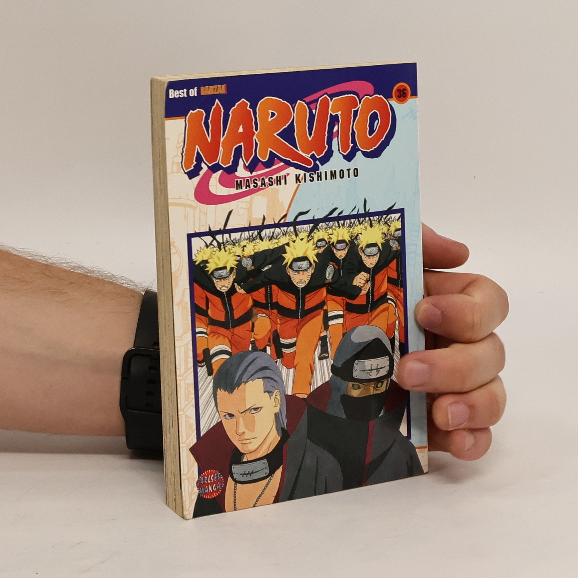 Masaši Kišimoto Naruto 36