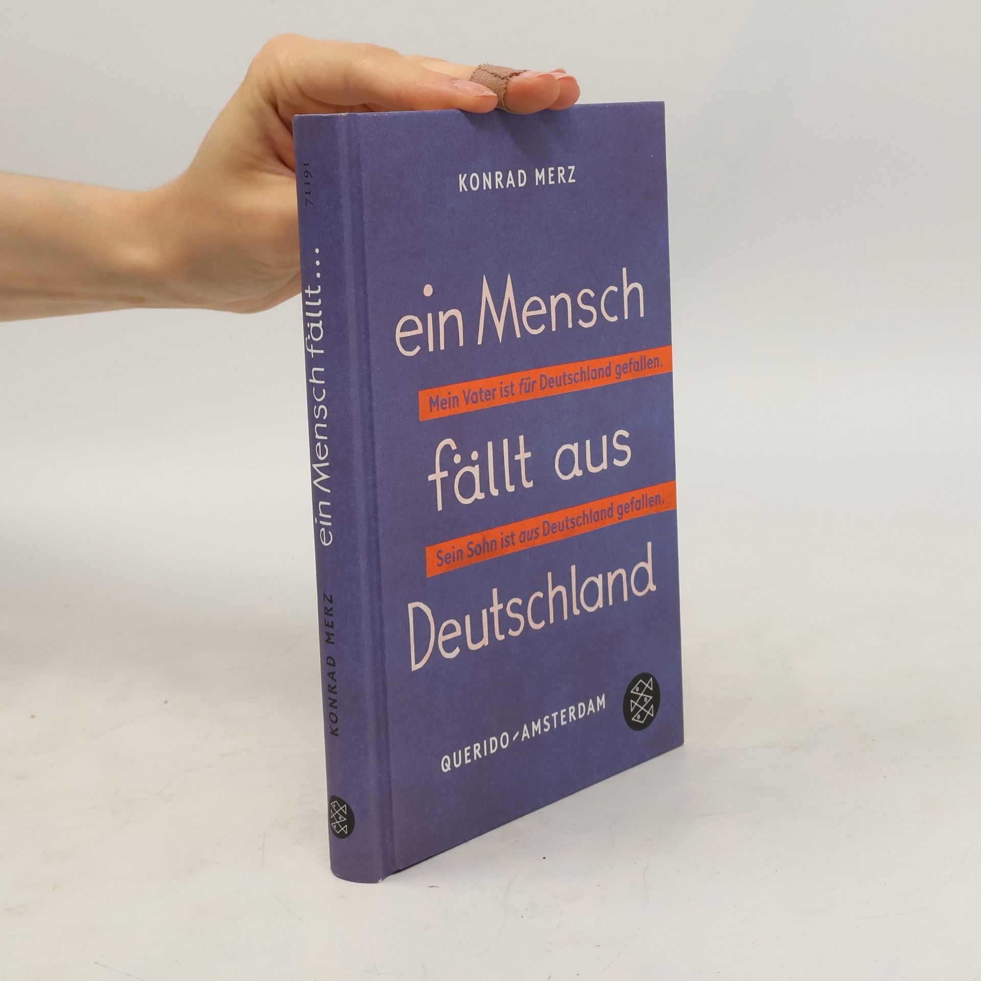 Konrad Merz Ein Mensch fällt aus Deutschland