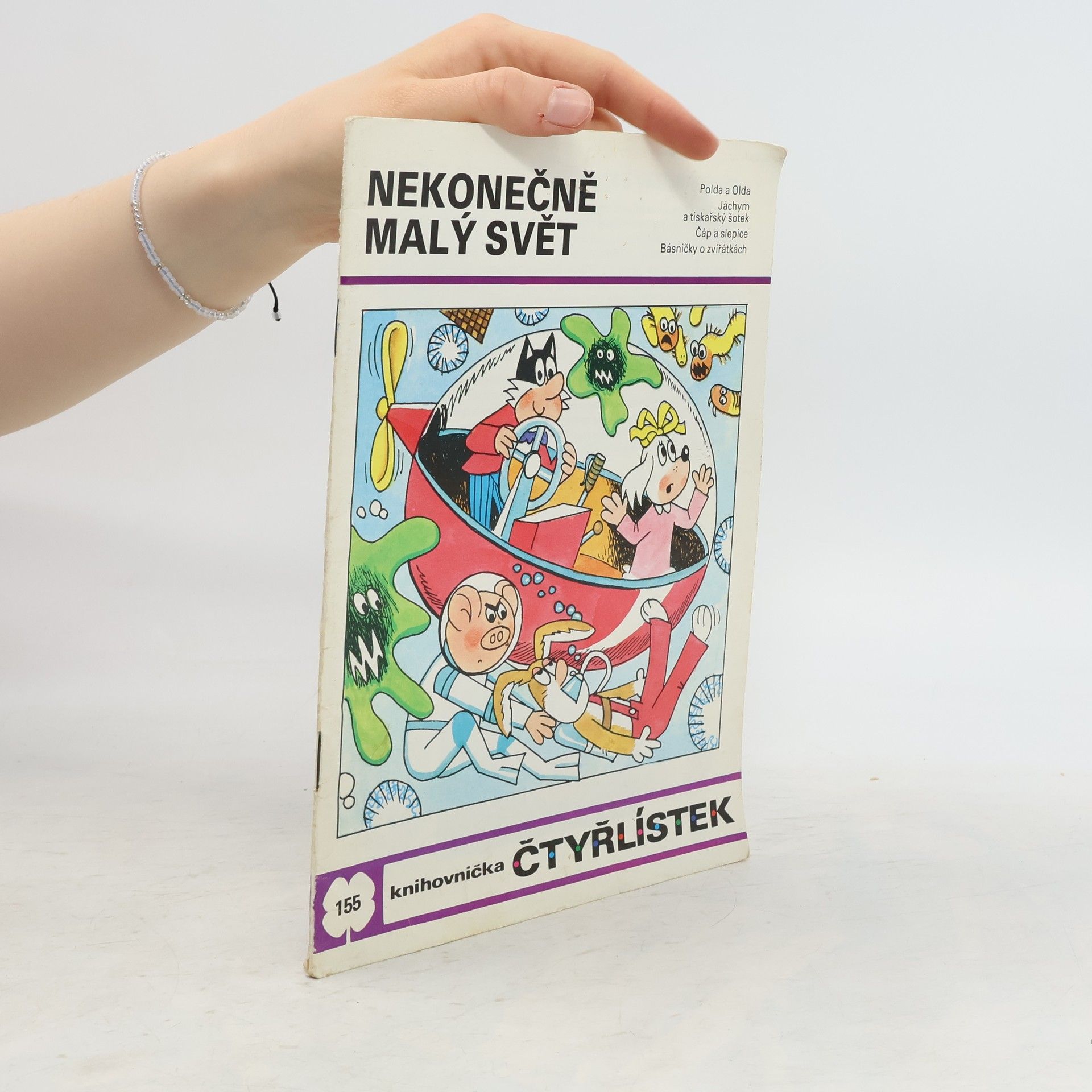 Jaroslav Němeček Čtyřlístek 155. Nekonečně malý svět