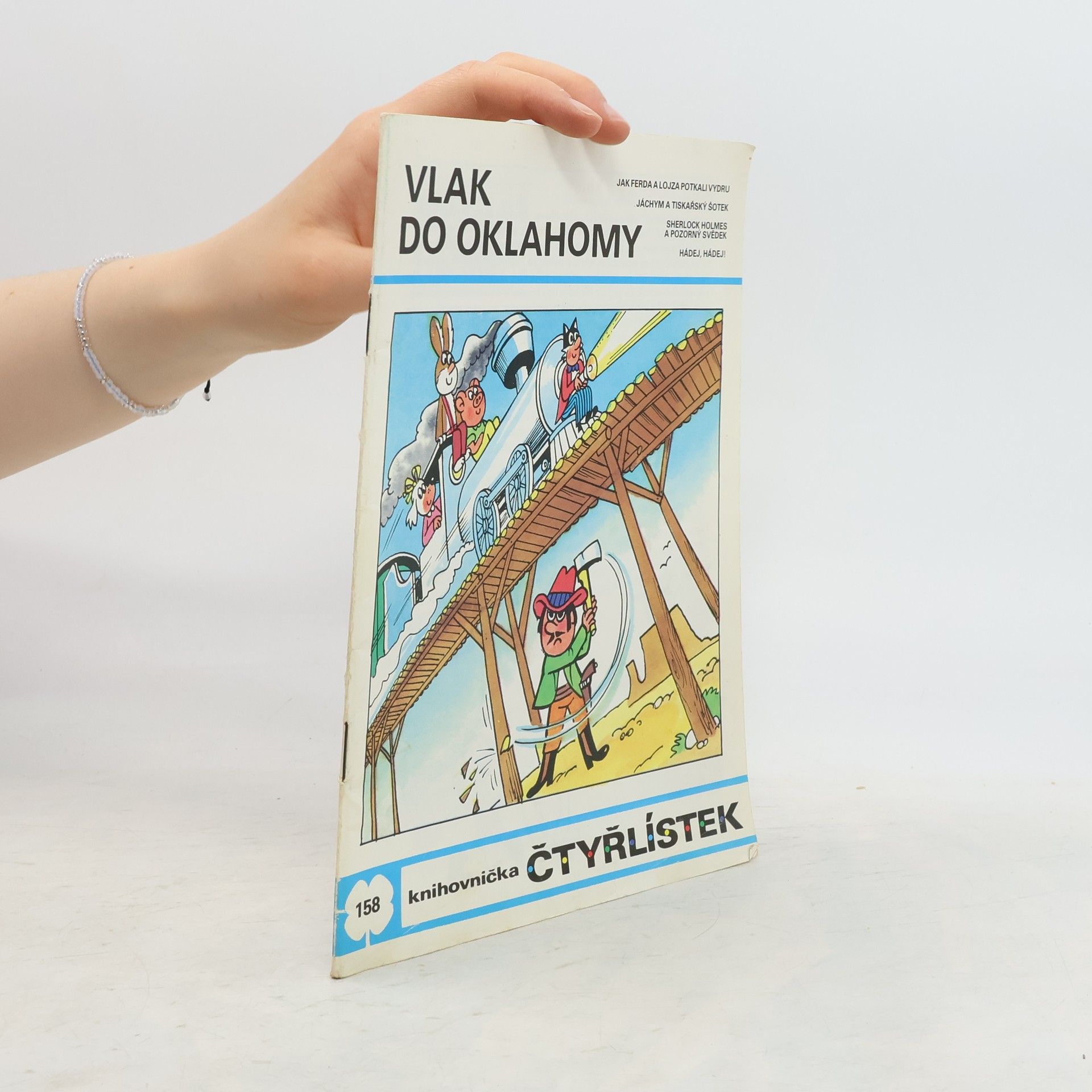 Jaroslav Němeček Čtyřlístek 158. Vlak do Oklahomy