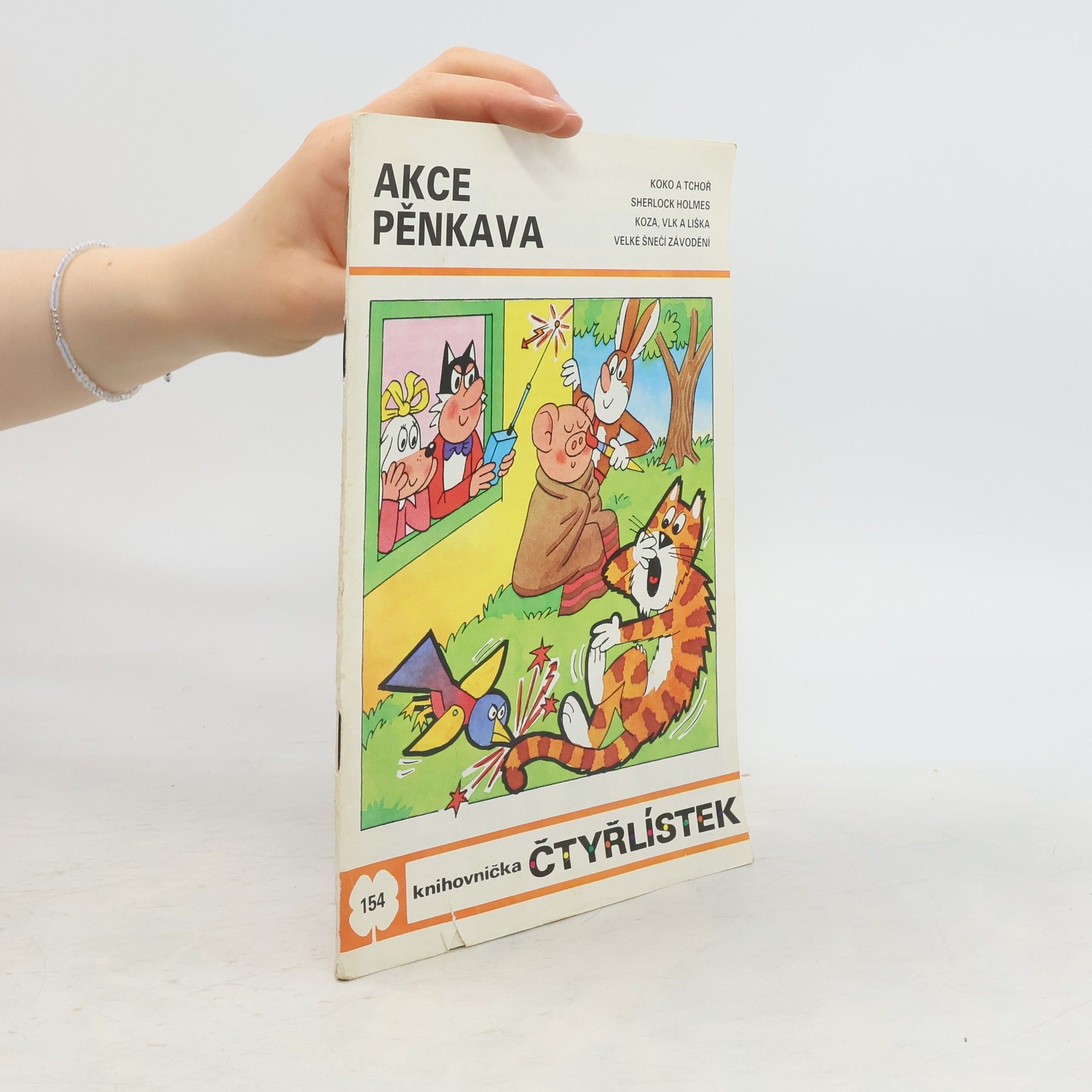 Autorenkollektiv Čtyřlístek 154. Akce pěnkava
