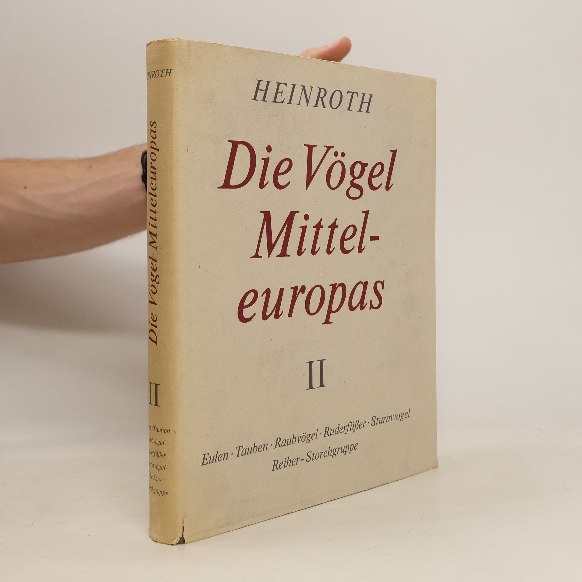 Oskar Heinroth Die Vögel Mitteleuropas II