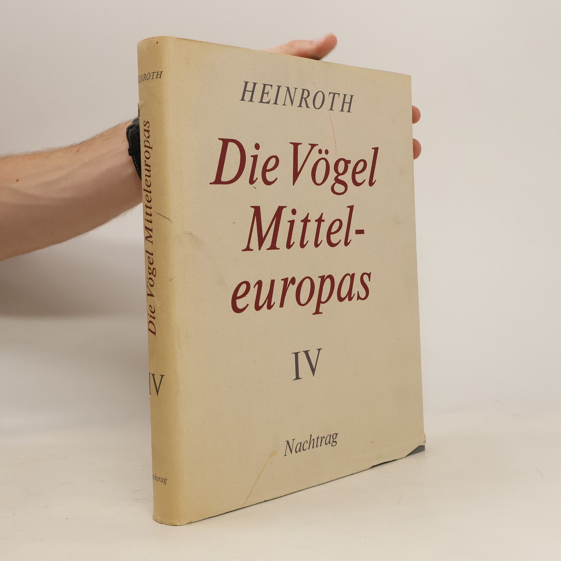 Oskar Heinroth Die Vögel Mitteleuropas IV