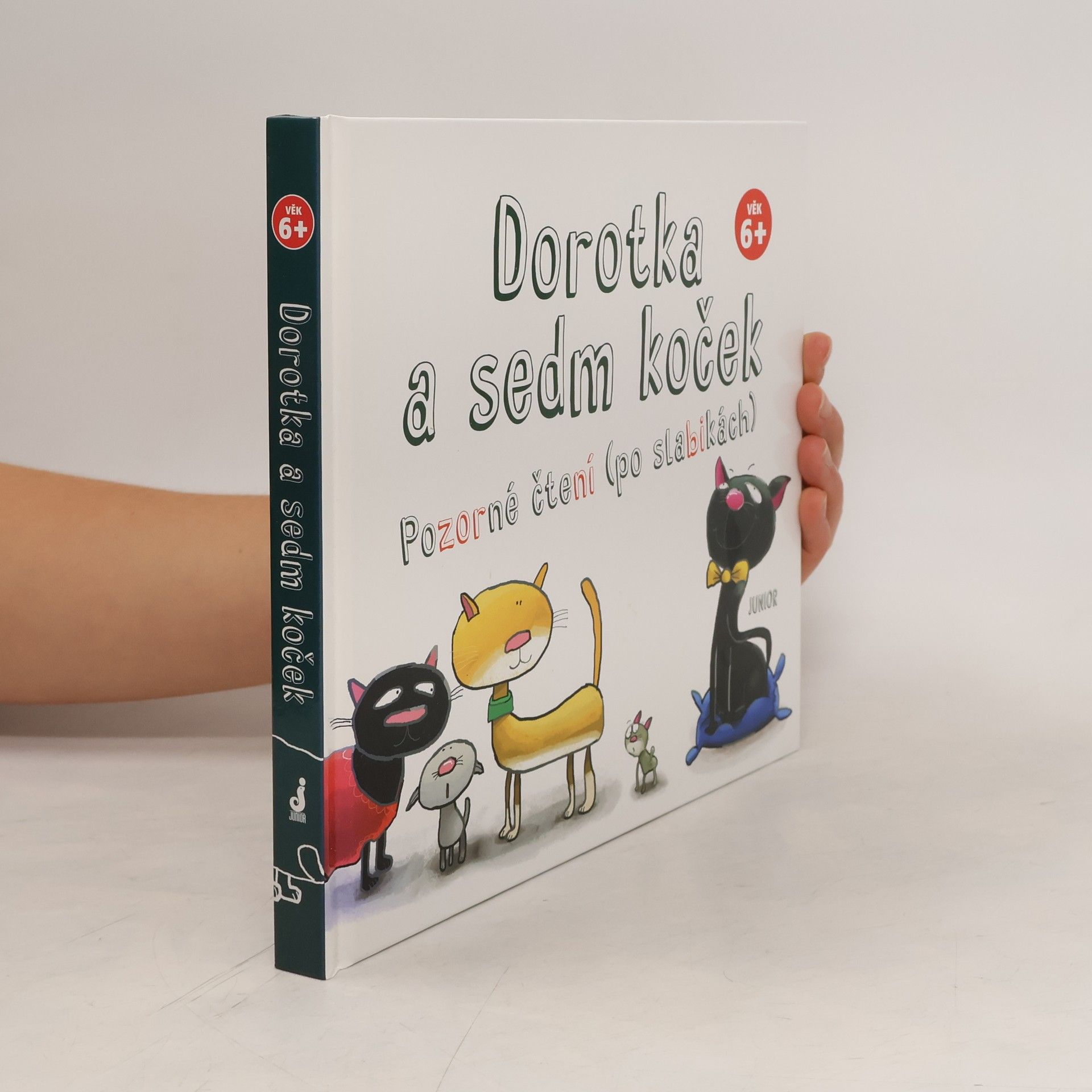 Joanna Krzyżanek Dorotka a sedm koček : pozorné čtení (po slabikách)