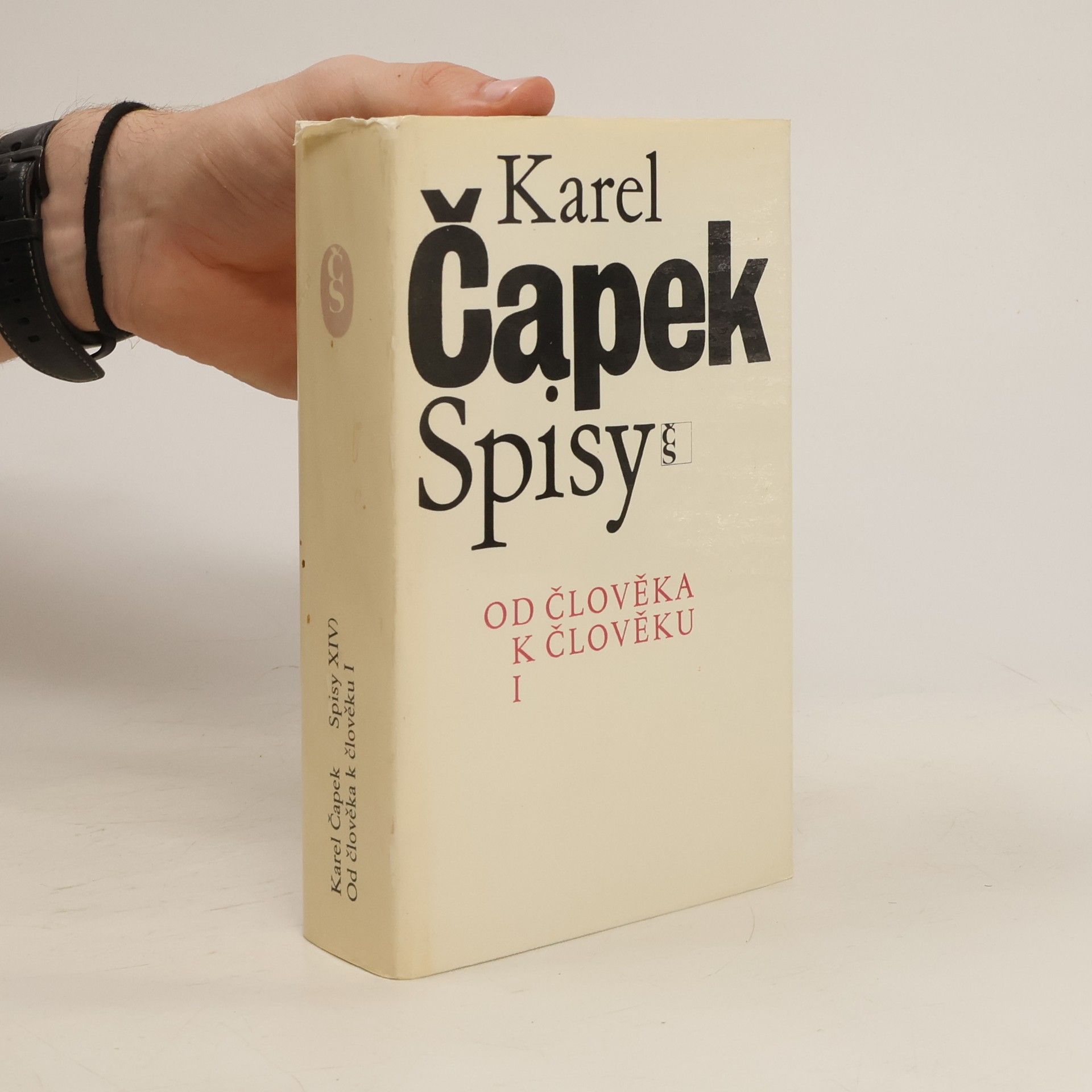 Karel Čapek Spisy. Od člověka k člověku I.