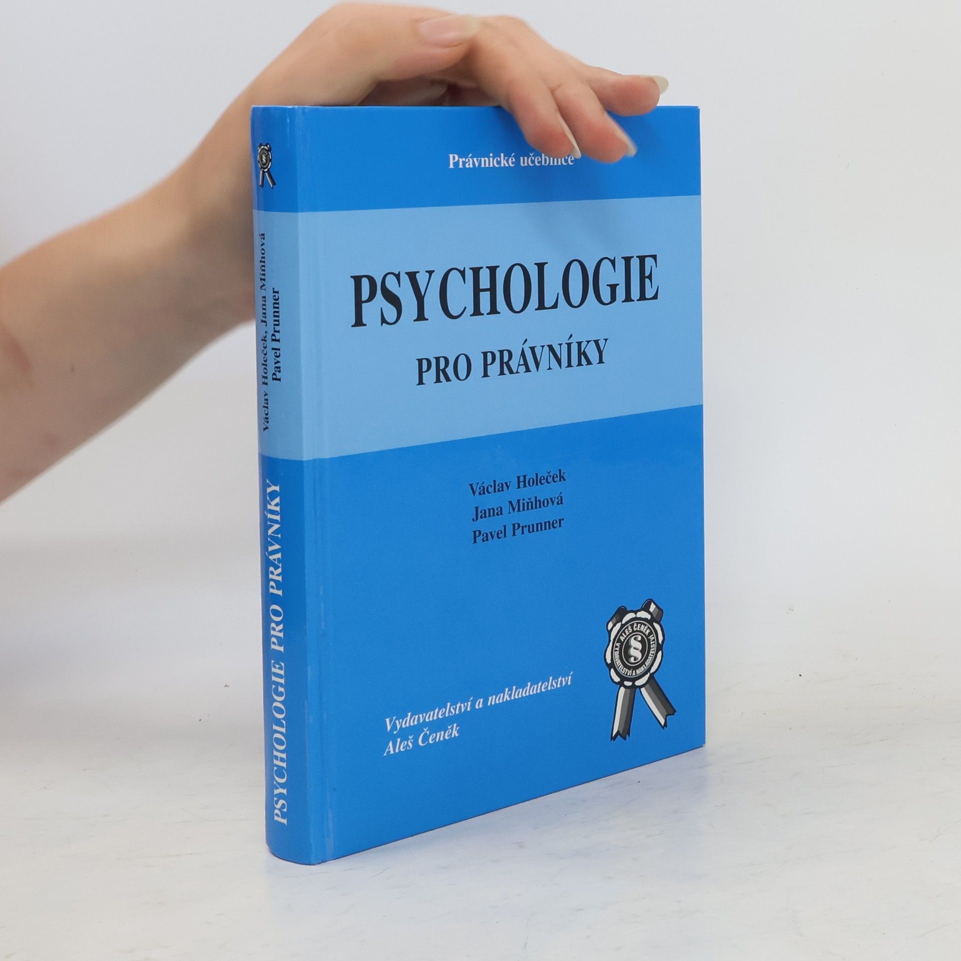 Václav Holeček Psychologie pro právníky