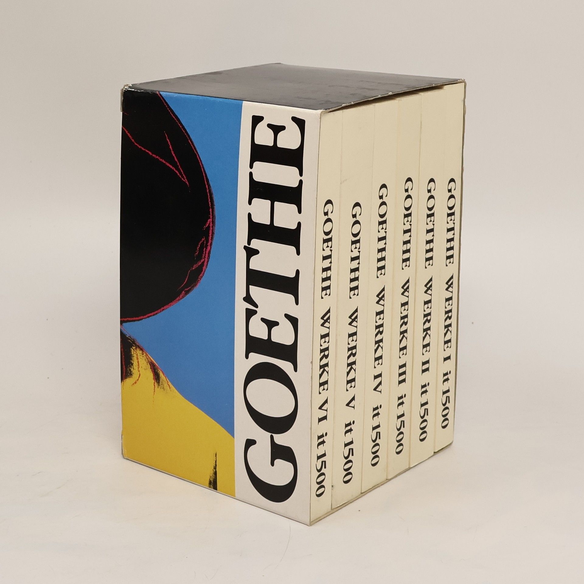 Johann Wolfgang von Goethe Werke I-VI it 1500