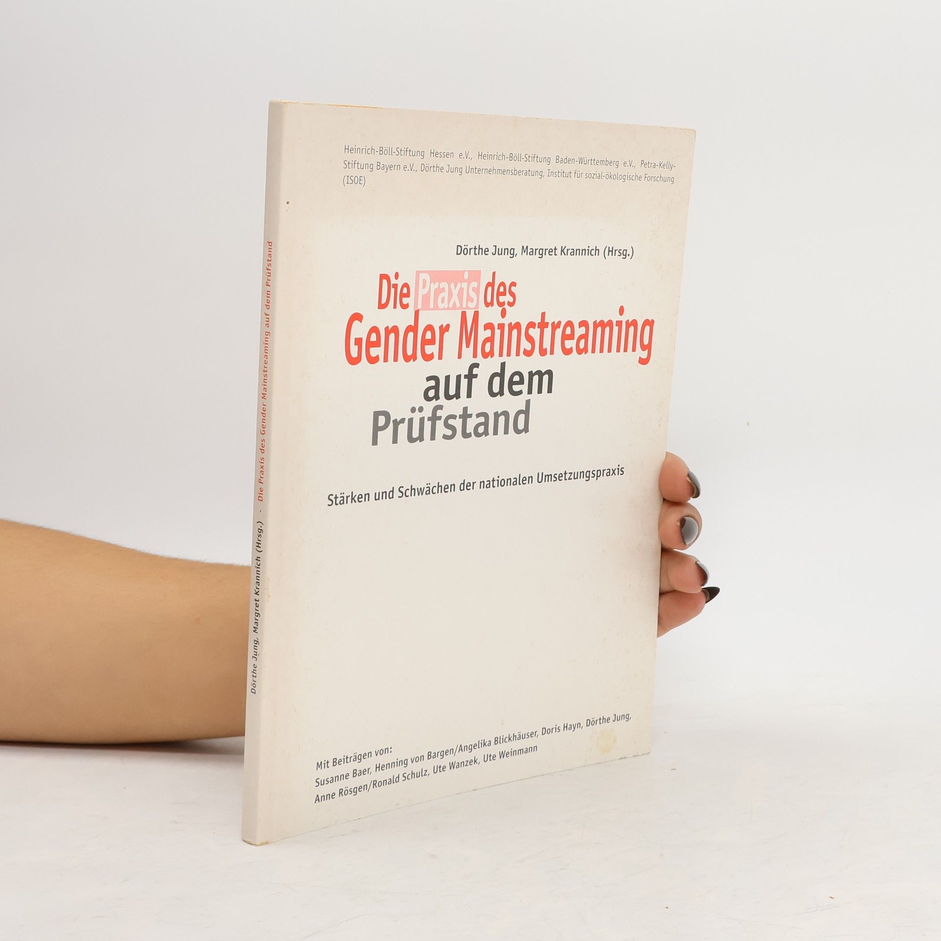 Dörthe Jung Die Praxis des Gender Mainstreaming auf dem Prüfstand