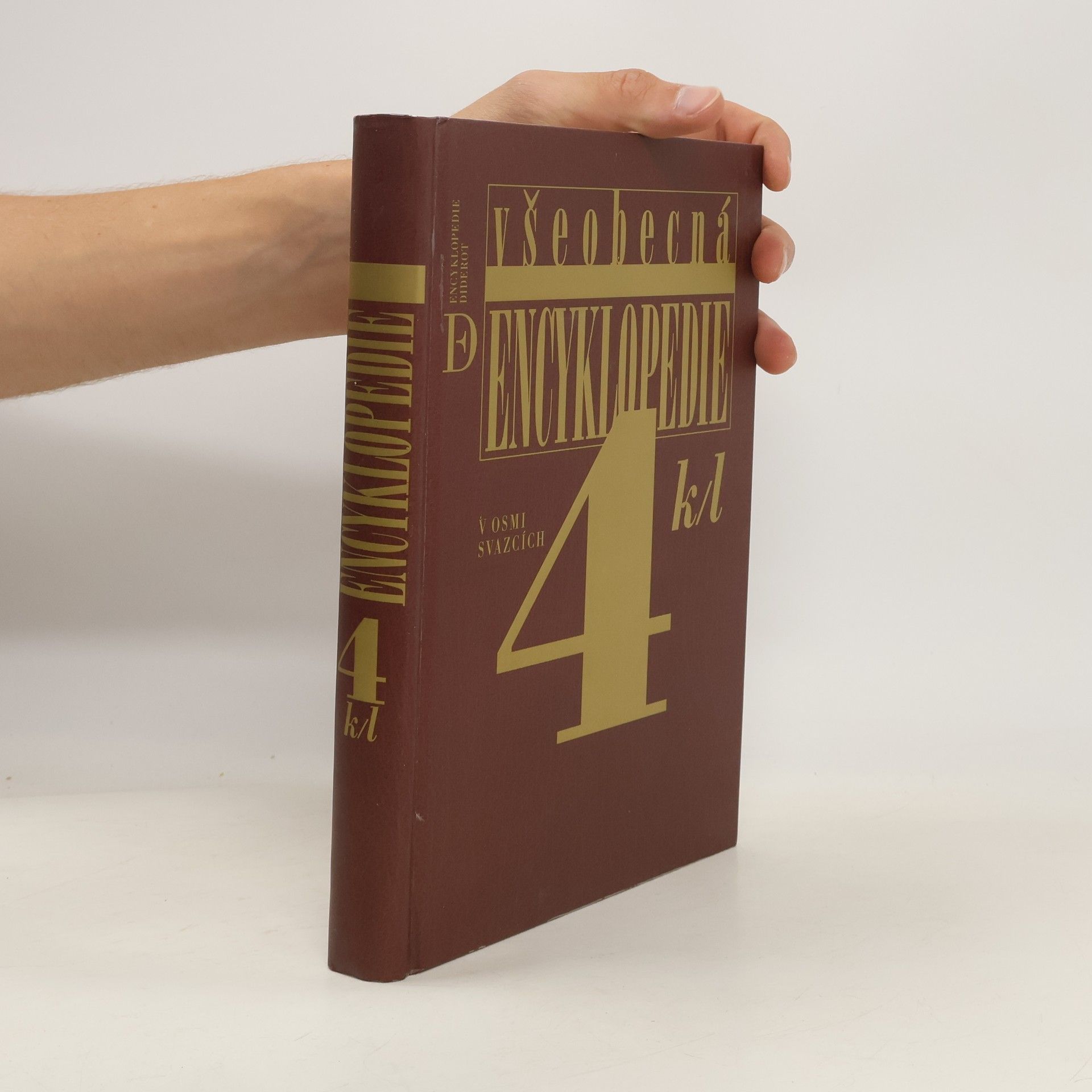Collectif d'auteurs Všeobecná encyklopedie v osmi svazcích. 4. díl, k-l