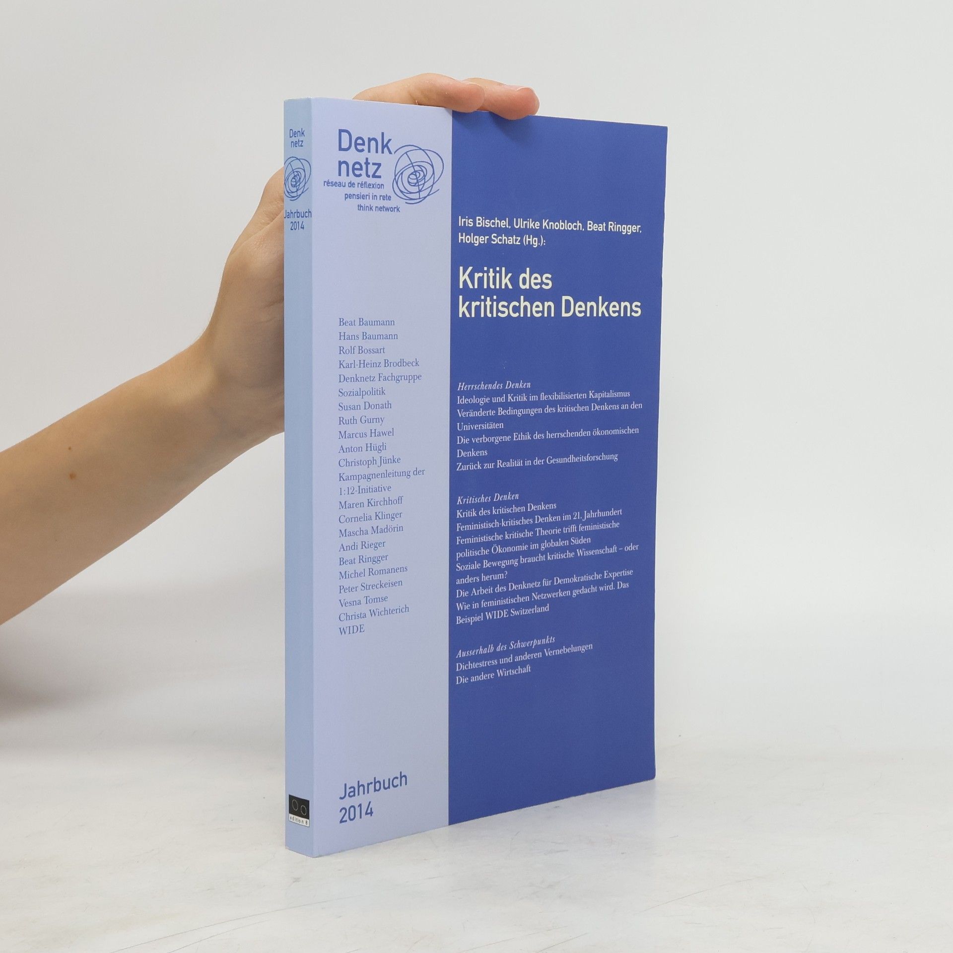 edition 8 Jahrbuch Denknetz 2014