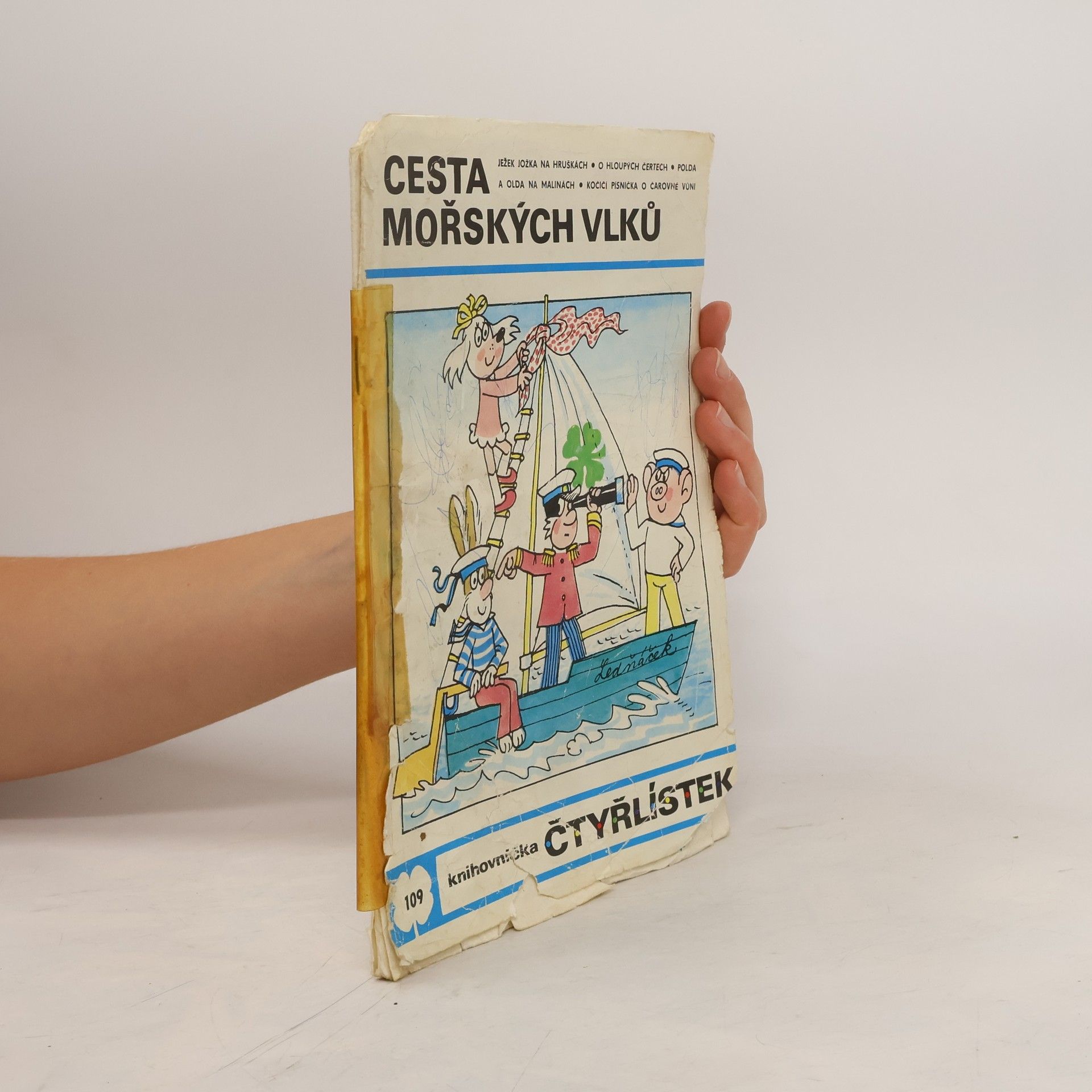 Jaroslav Němeček Čtyřlístek 109. Cesta mořských vlků