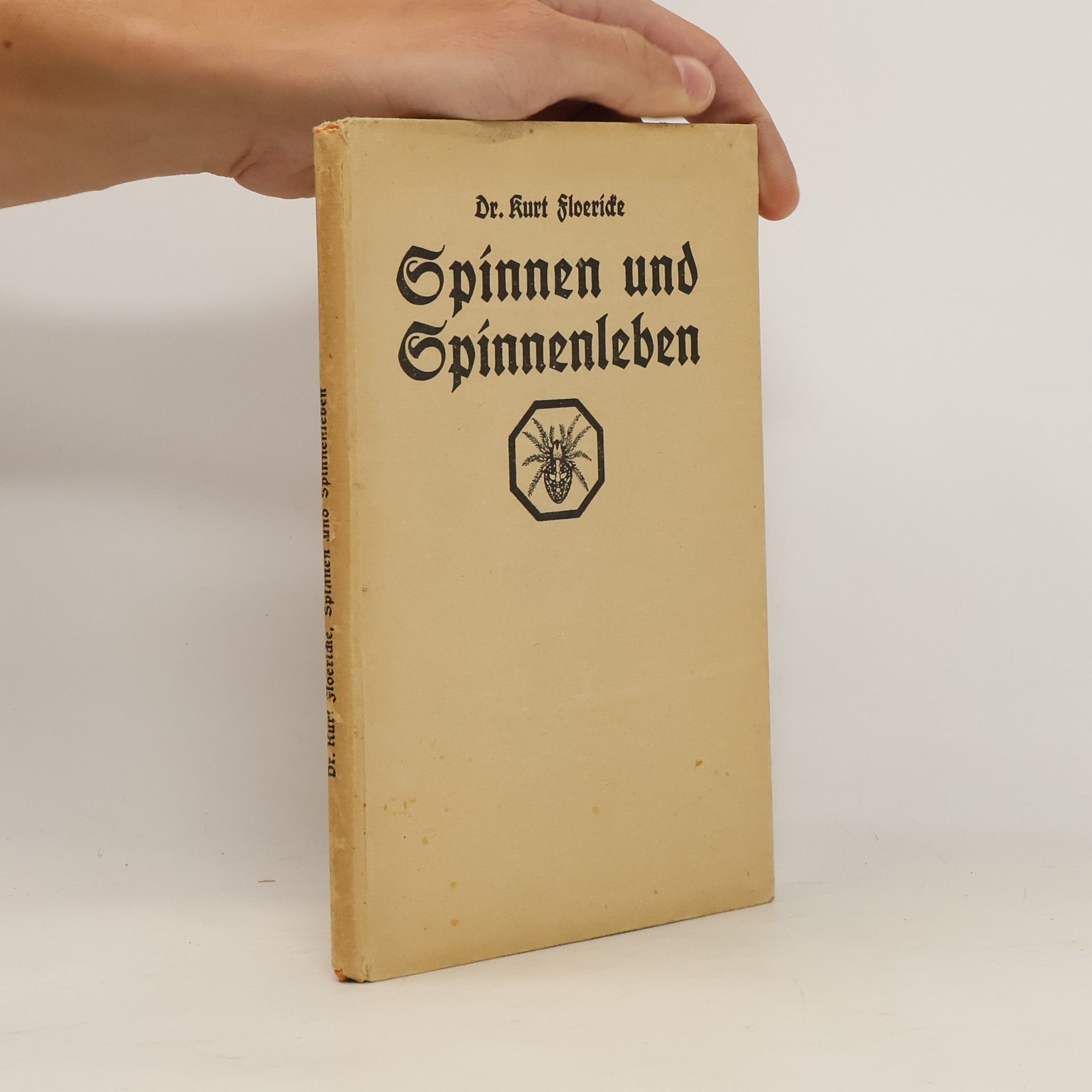 Kurt Floericke Spinnen und Spinnenleben