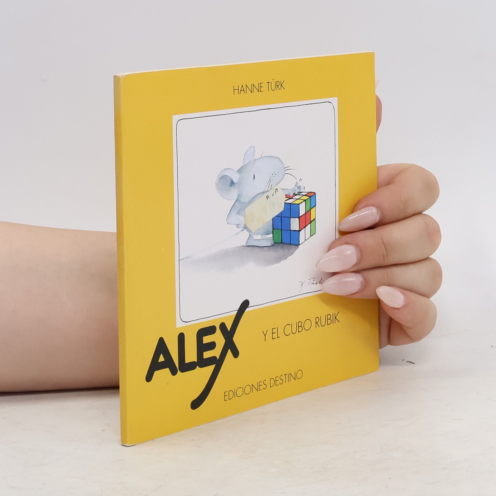 Hanne Türk Alex y el cubo Rubik