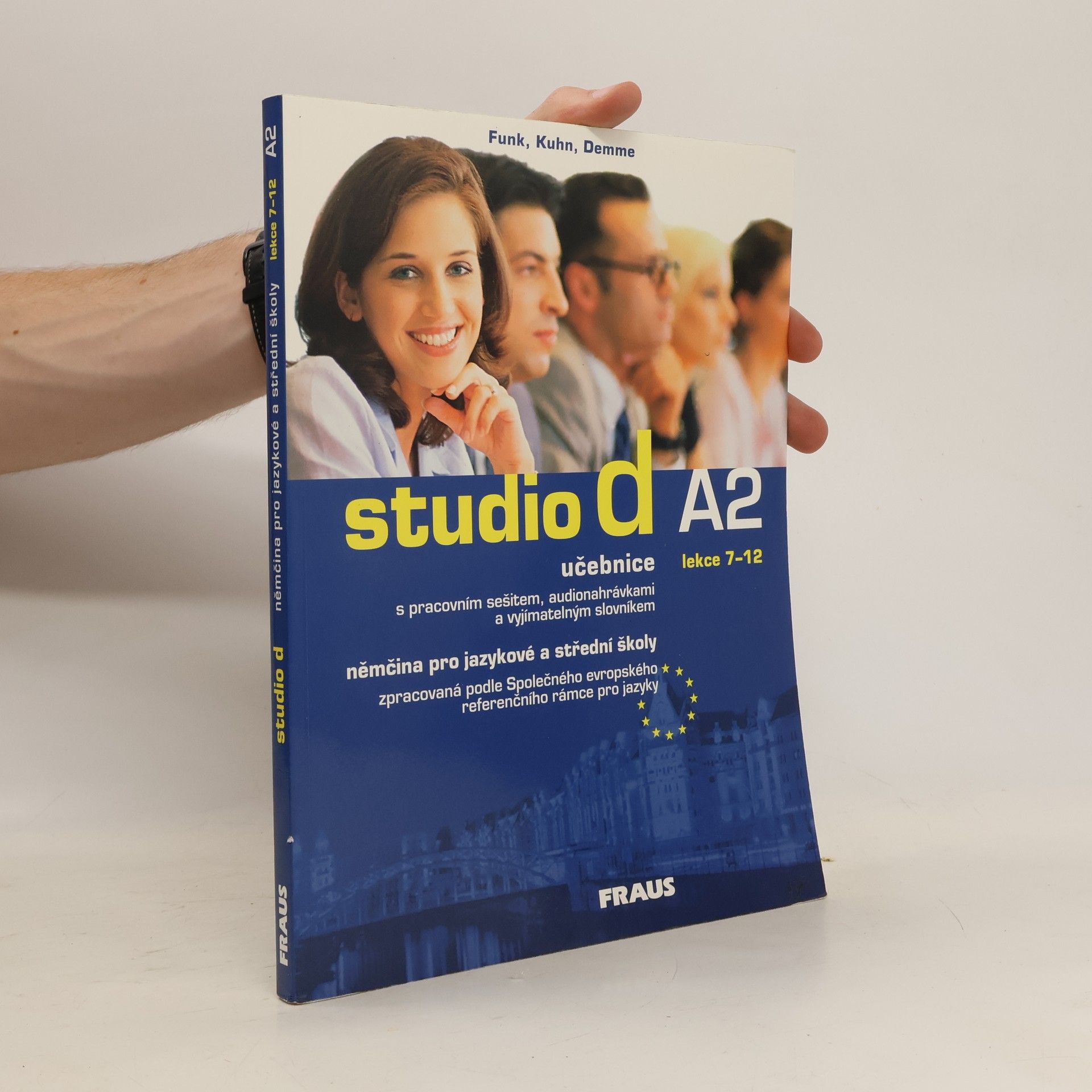 Hermann Funk Studio d A2 (lekce 7-12) : němčina pro jazykové a střední školy s pracovním sešitem a slovníkem