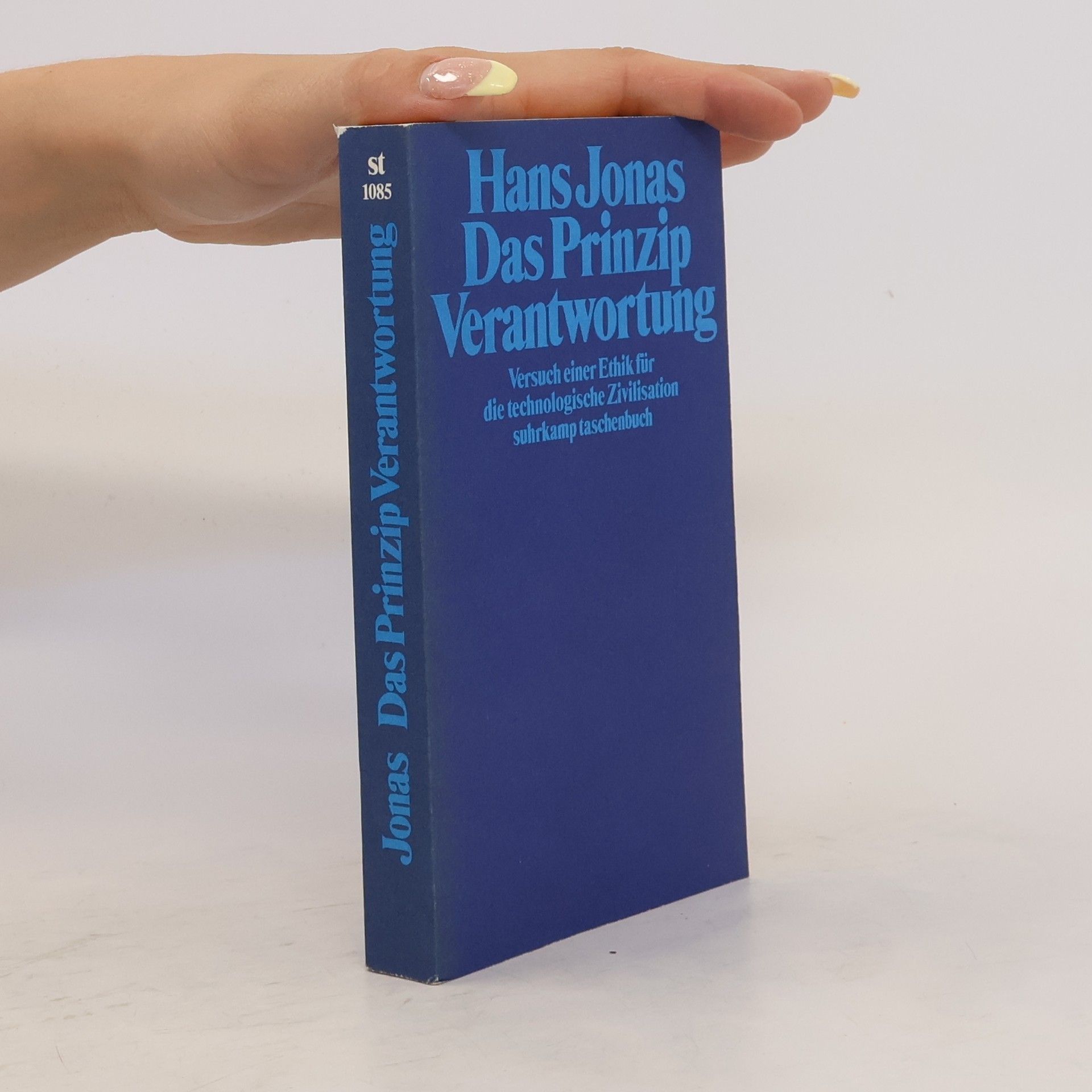 Hans Jonas Das Prinzip Verantwortung
