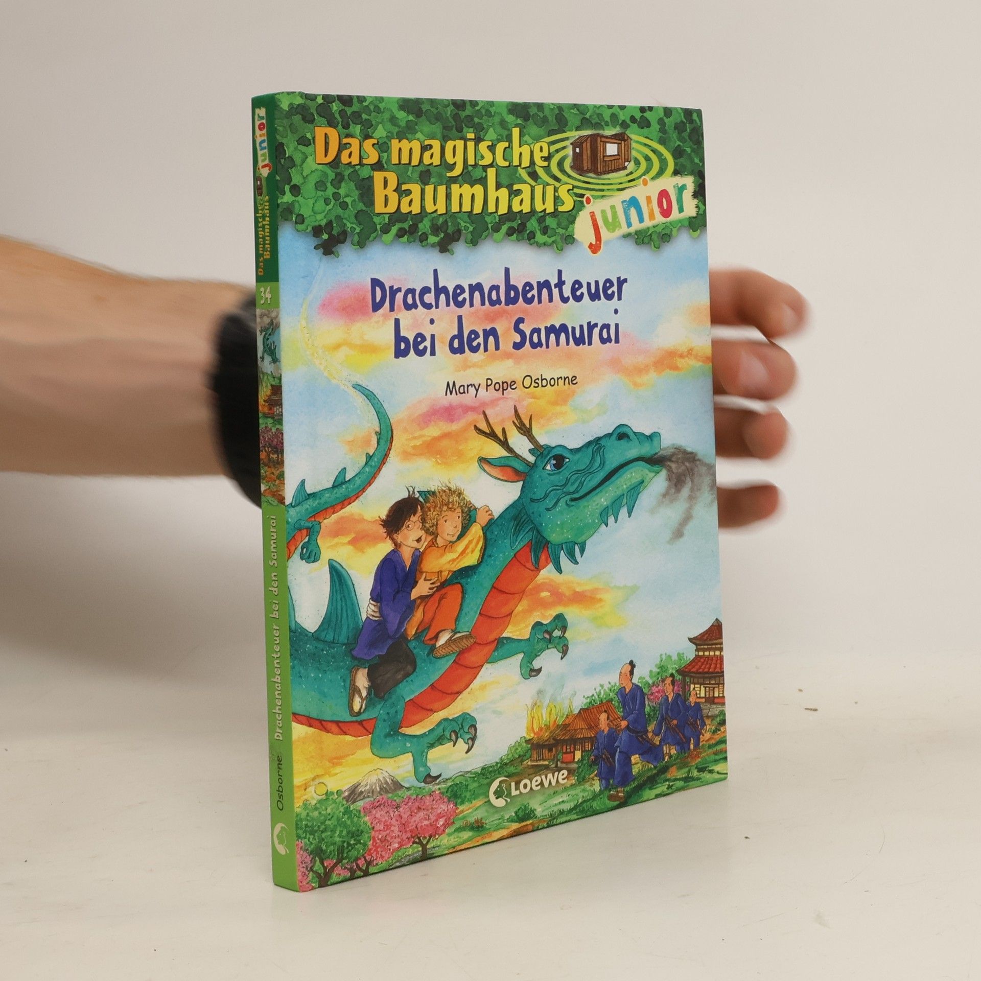 Mary Pope Osborne Das magische Baumhaus junior (Band 34) - Drachenabenteuer bei den Samurai