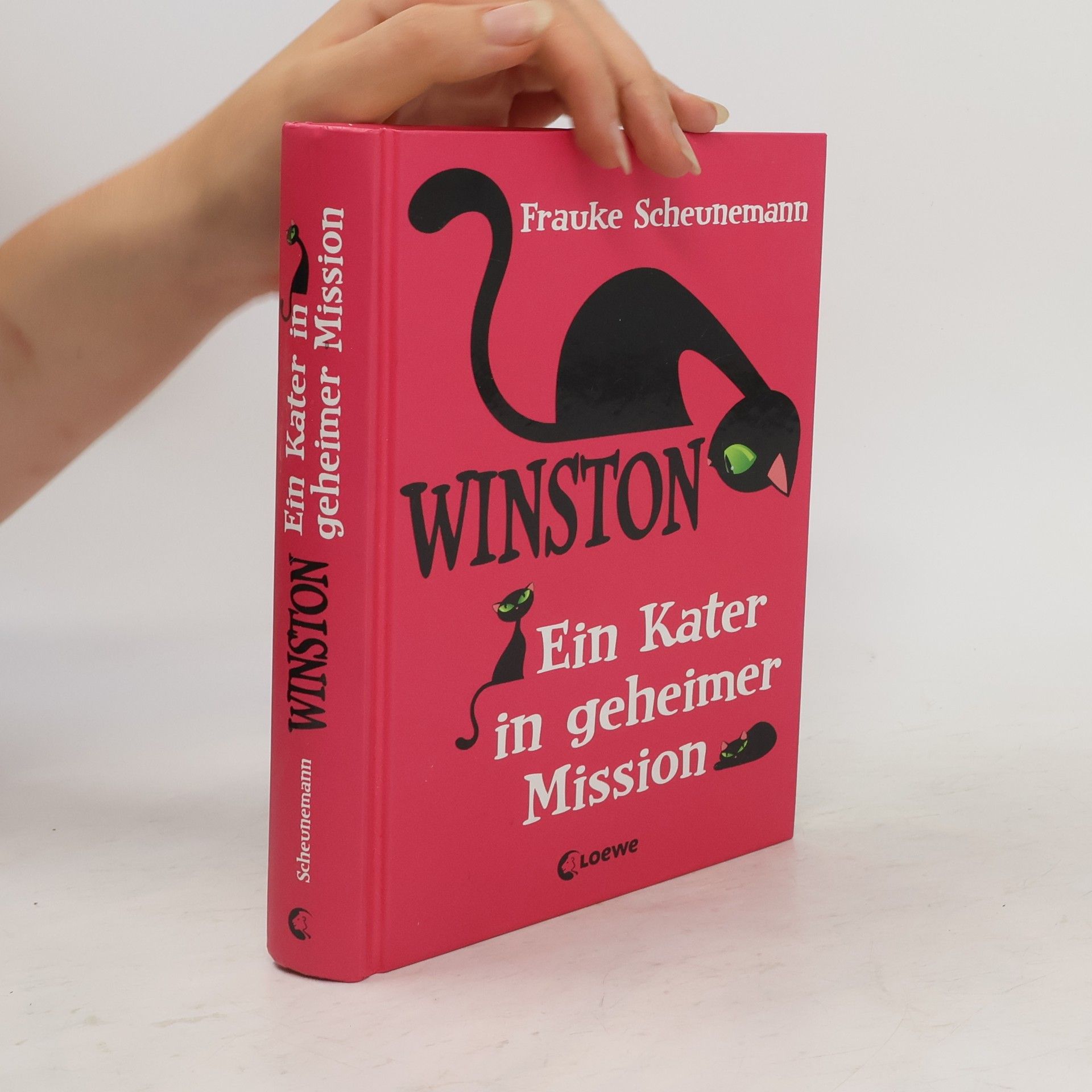 Frauke Scheunemann Winston: ein Kater in geheimer Mission