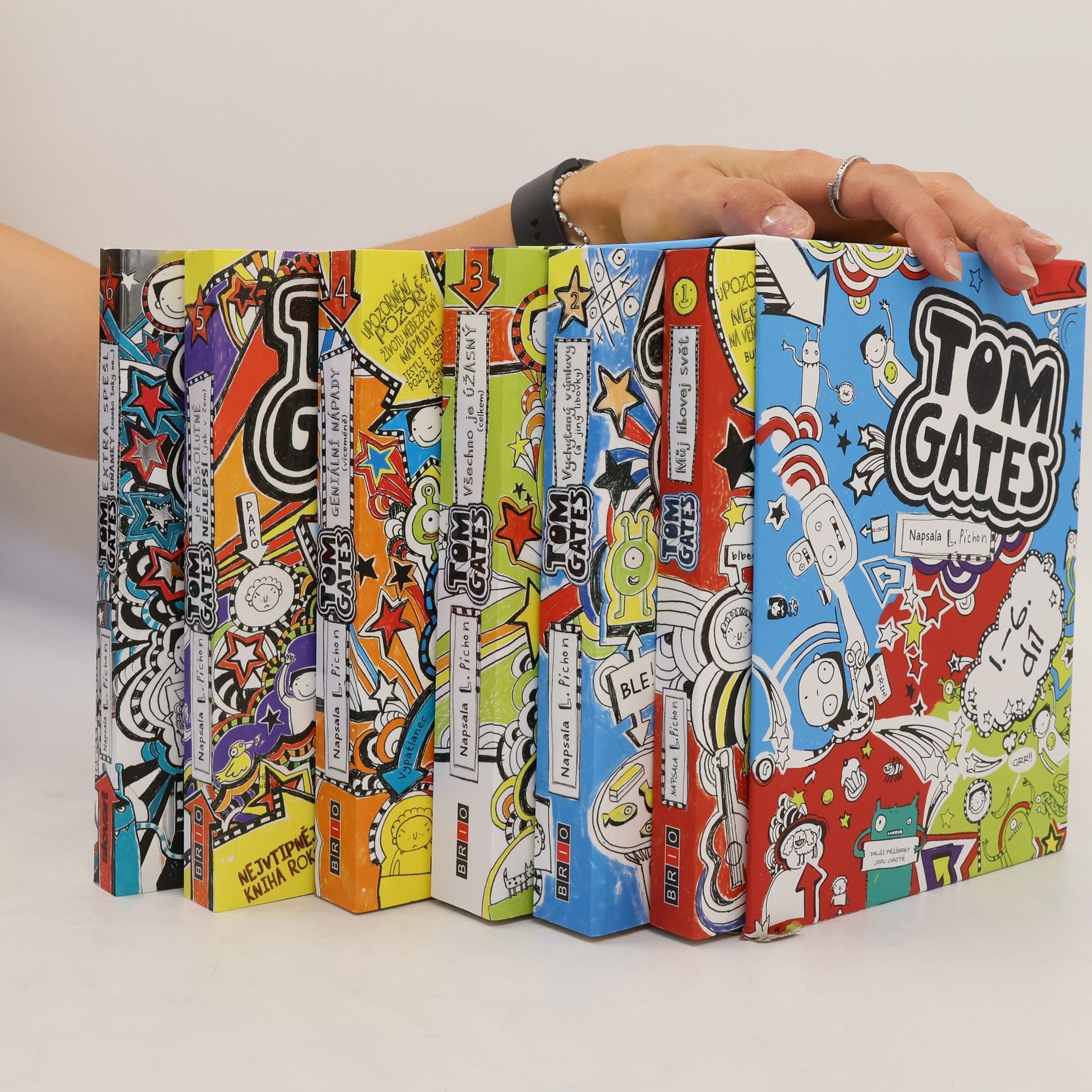 Liz Pichon Tom Gates 1.–6. díl (box)