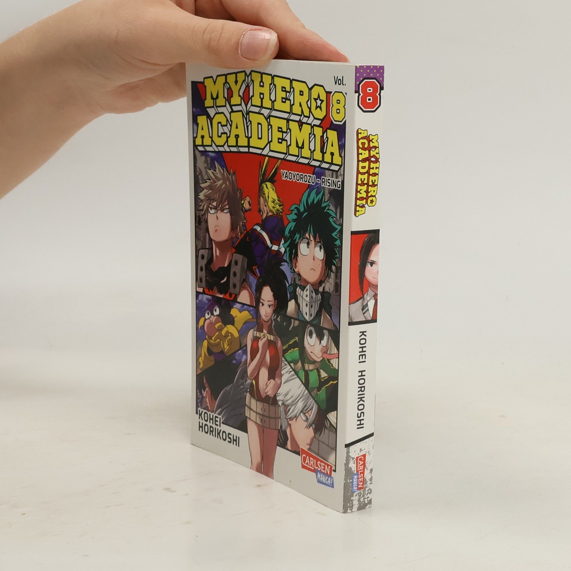 Kohei Horikoshi My Hero Academia 8: Yaoyoruzu - rising