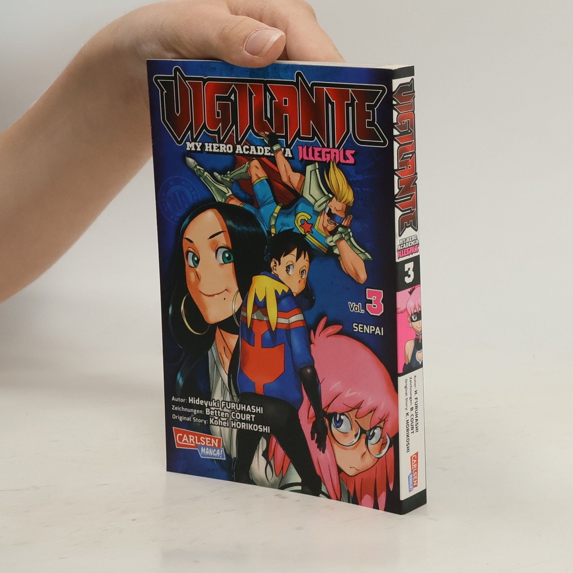 Hidejuki Furuhaši Vigilante: My Hero Academia Illegals 3