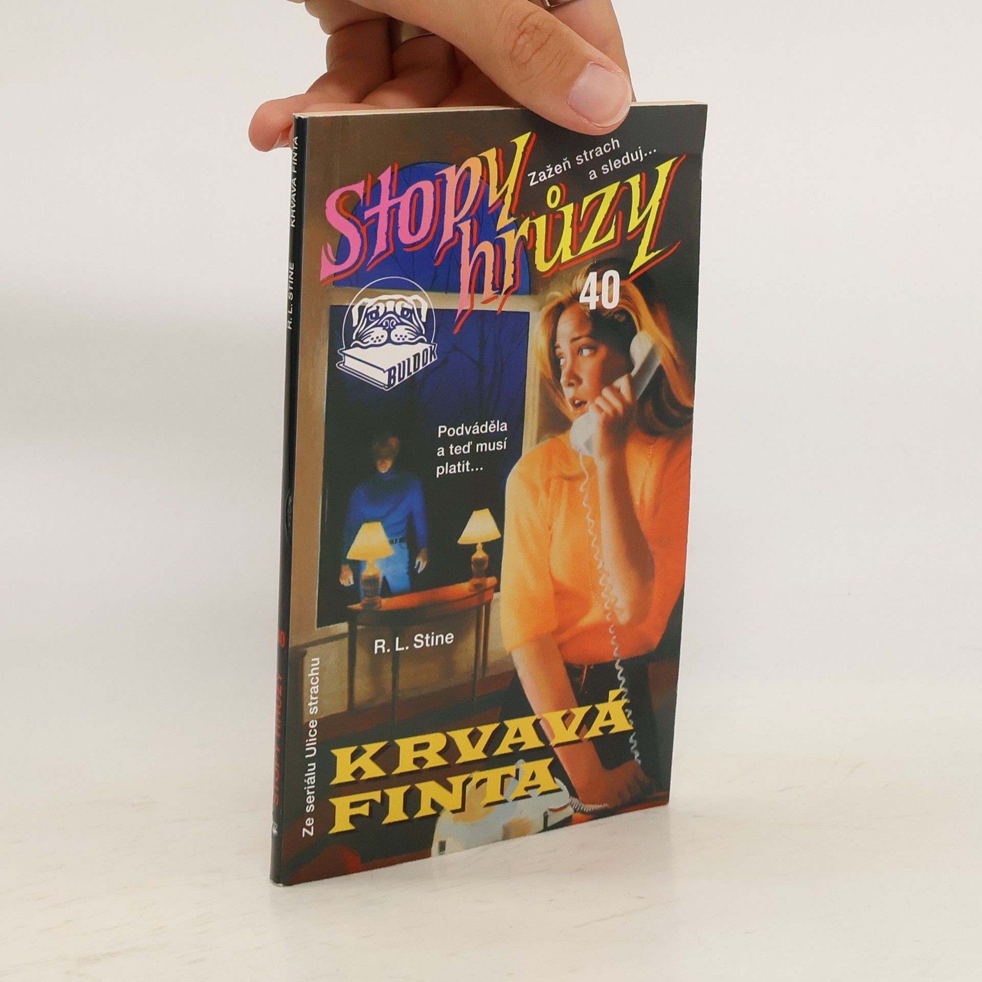 R. L. Stine Krvavá finta. Stopy hrůzy 40
