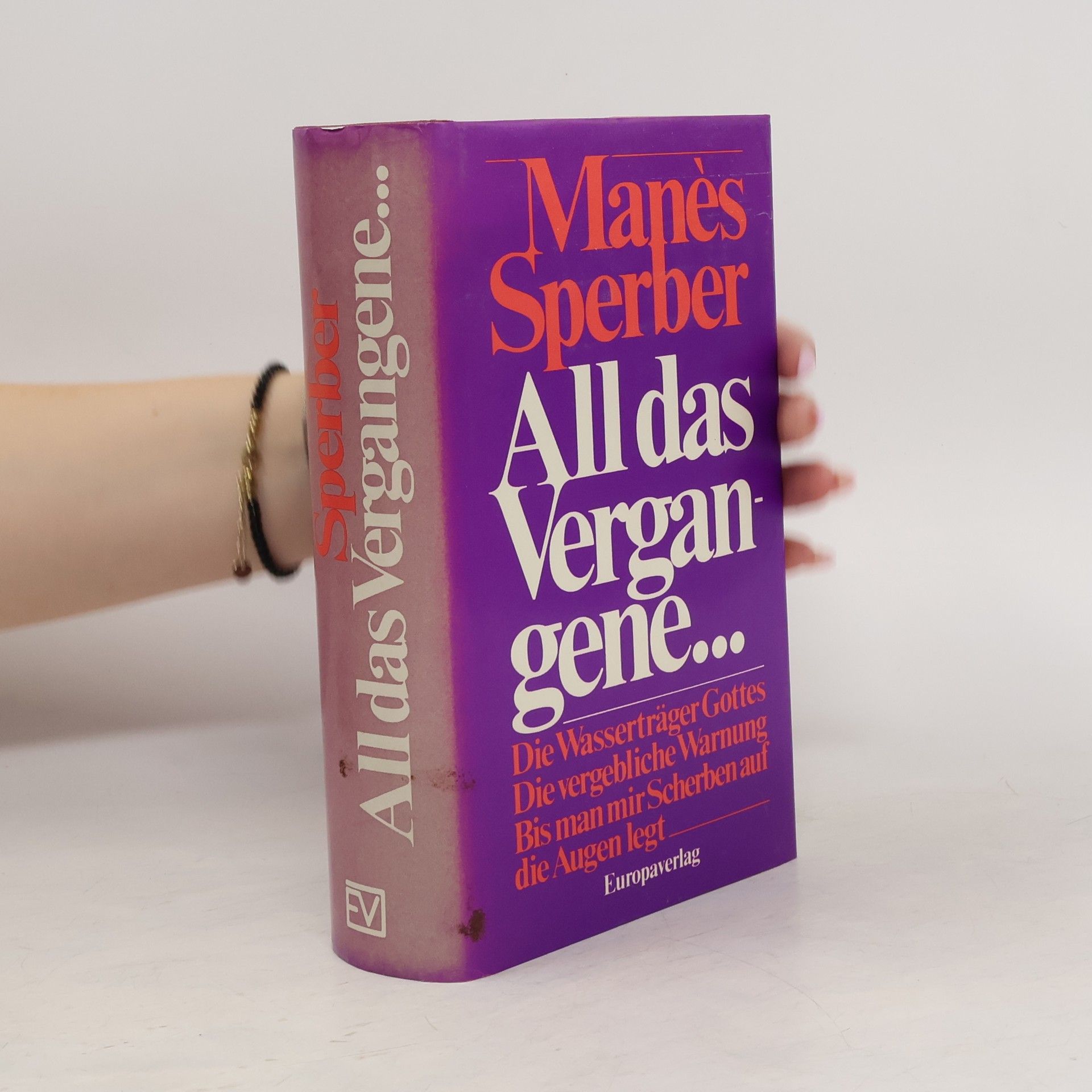 Mane s. Sperber All das Vergangene...