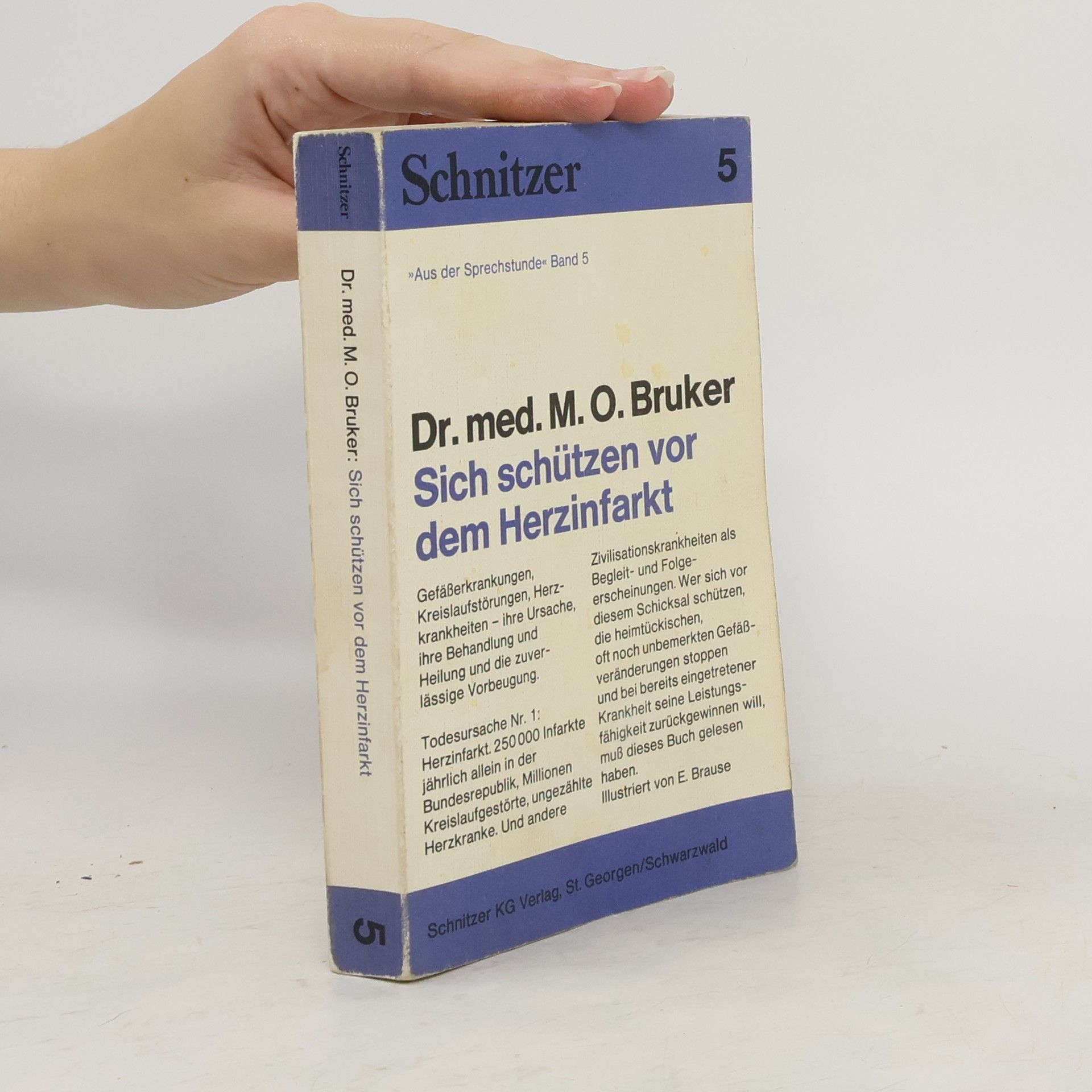 M. O. Bruker Sich schützen vor dem Herzinfarkt