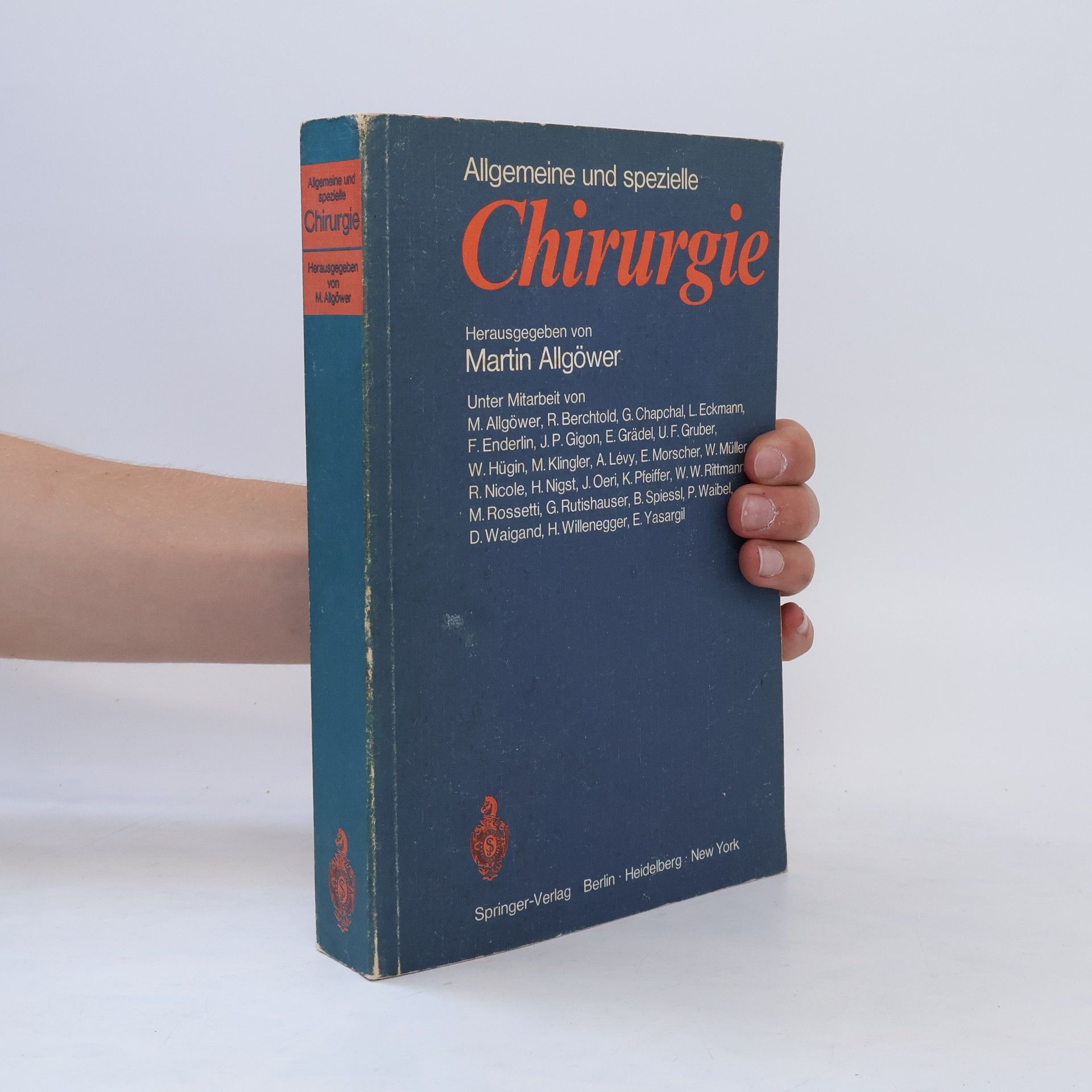 Martin Allgöwer Allgemeine und spezielle Chirurgie