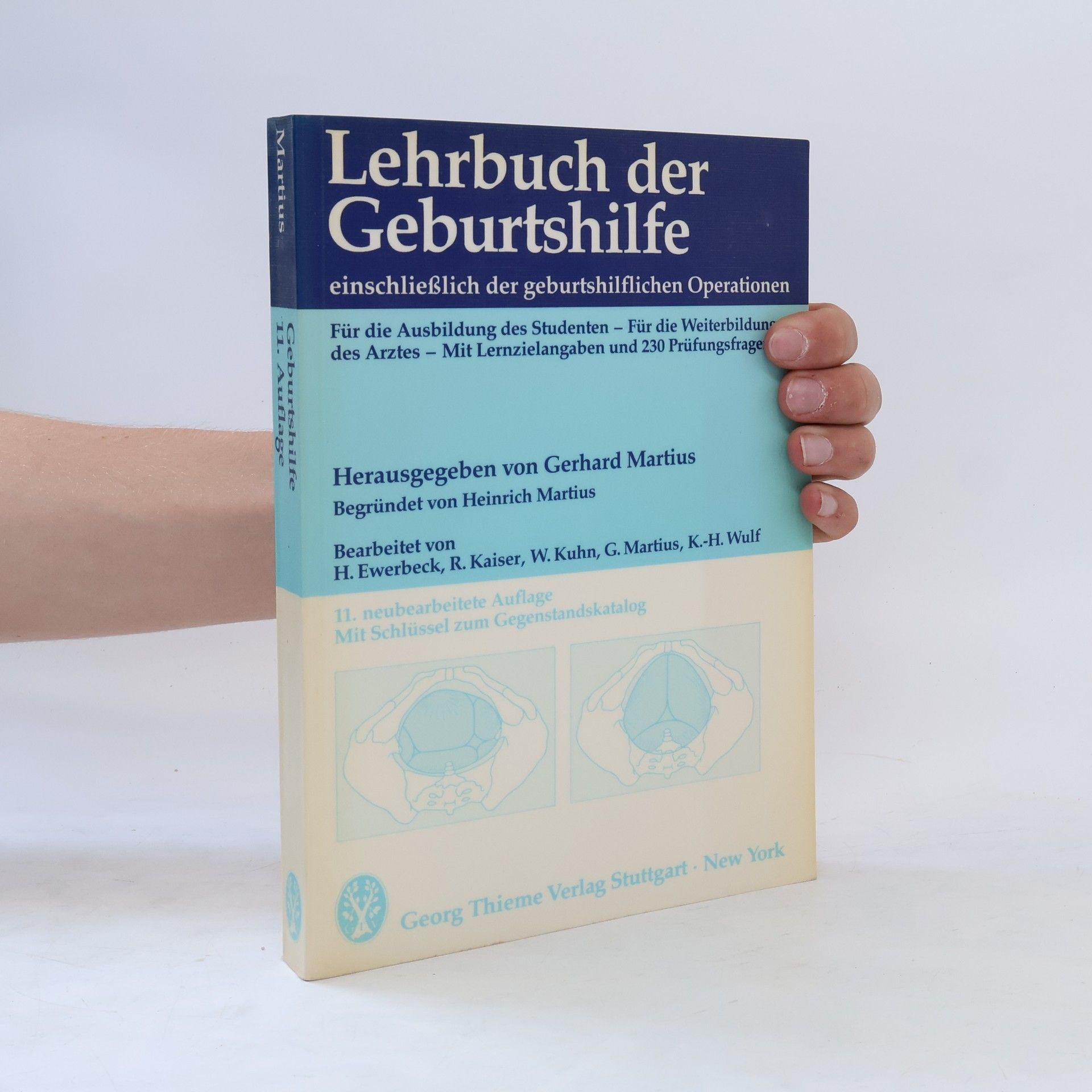 Gerhard Martius Lehrbuch der Geburtshilfe