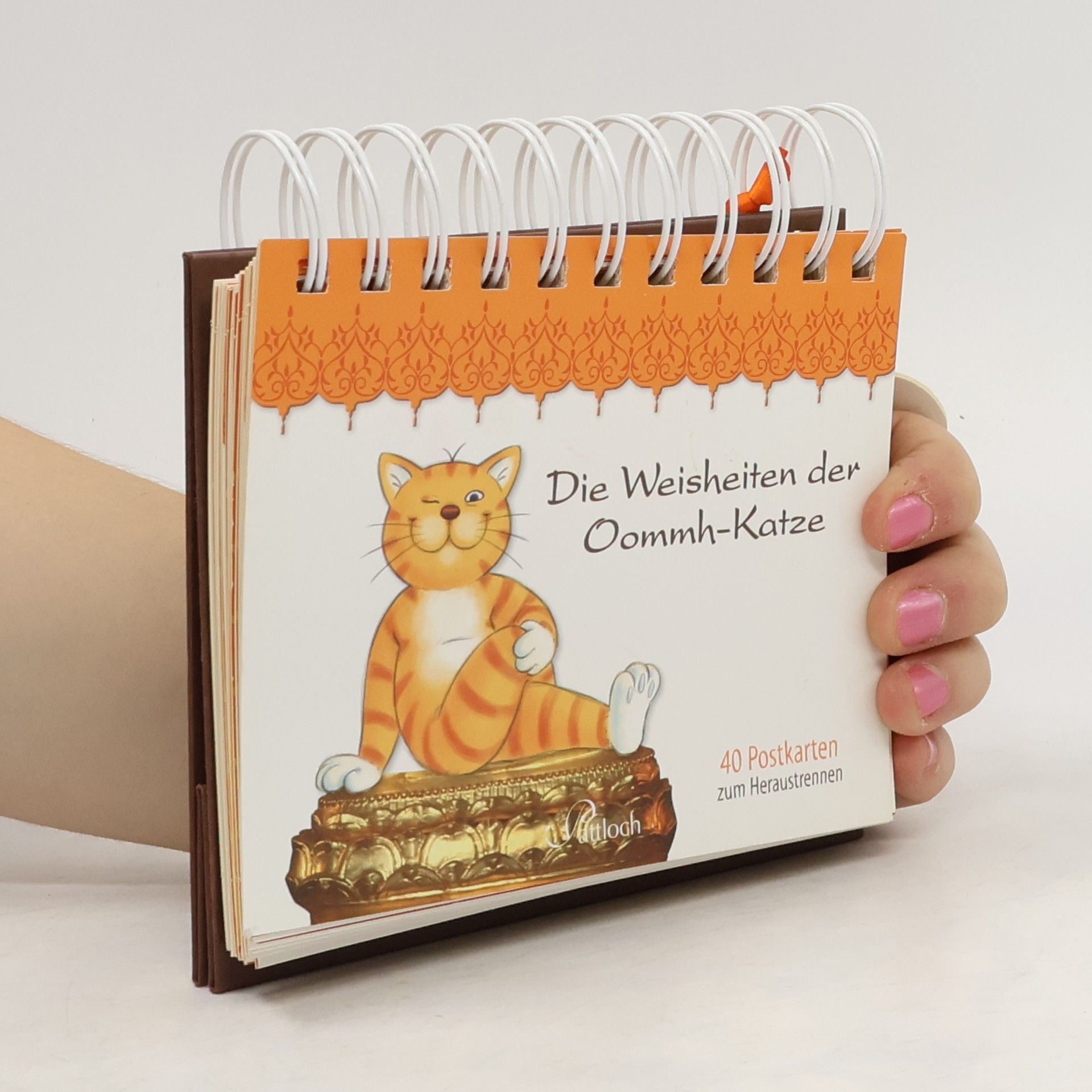 Lisa Manneh Die Weisheiten der Oommh-Katze, Aufstellbuch
