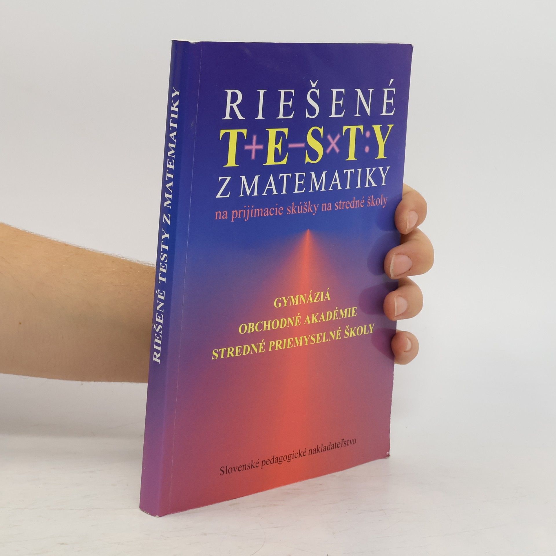 Anna Ištoková Riešené testy z matematiky