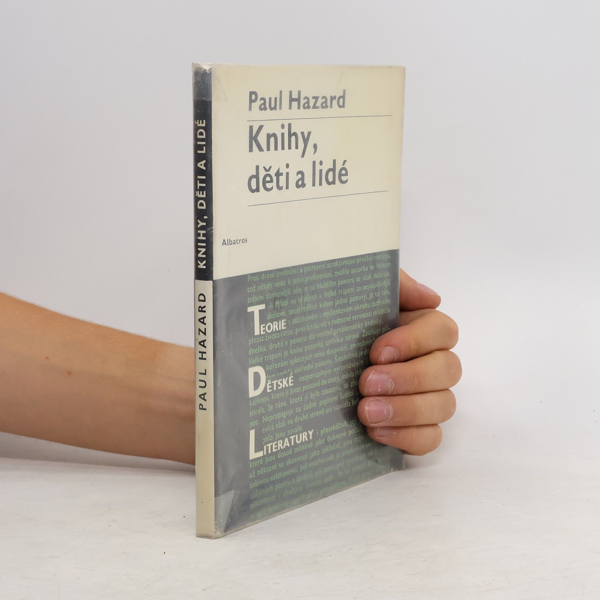 Paul Hazard Knihy, děti a lidé