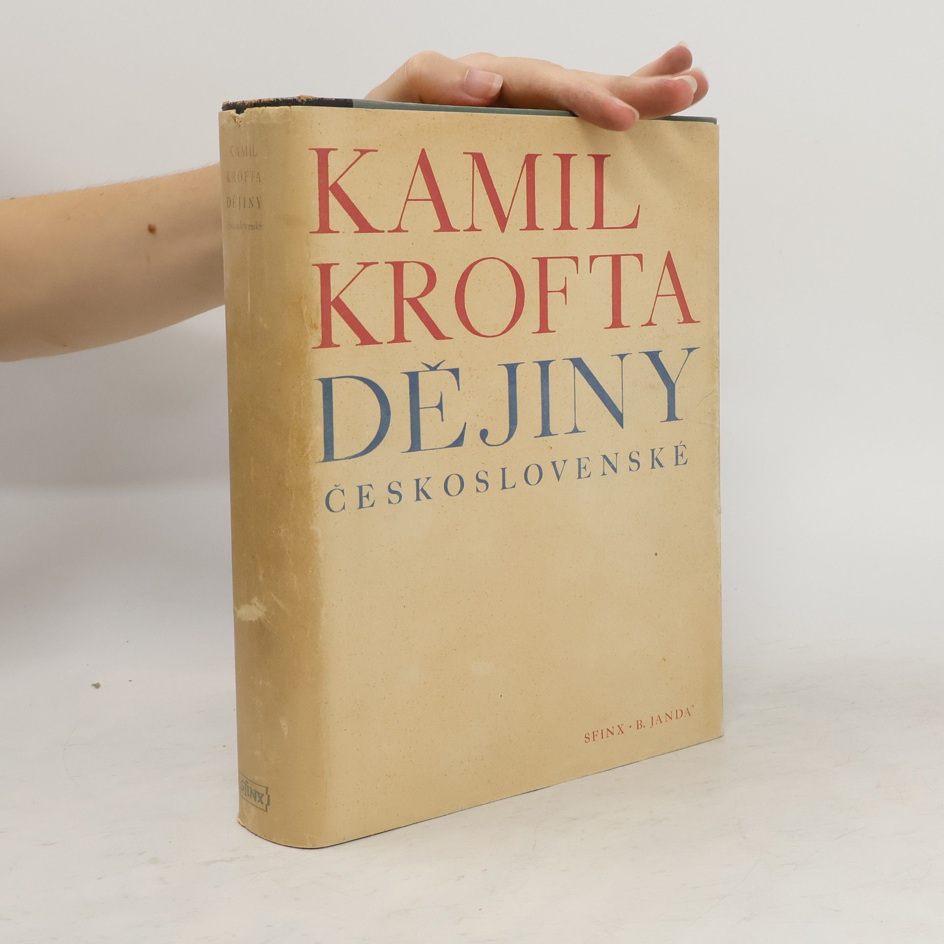Kamil Krofta Dějiny československé