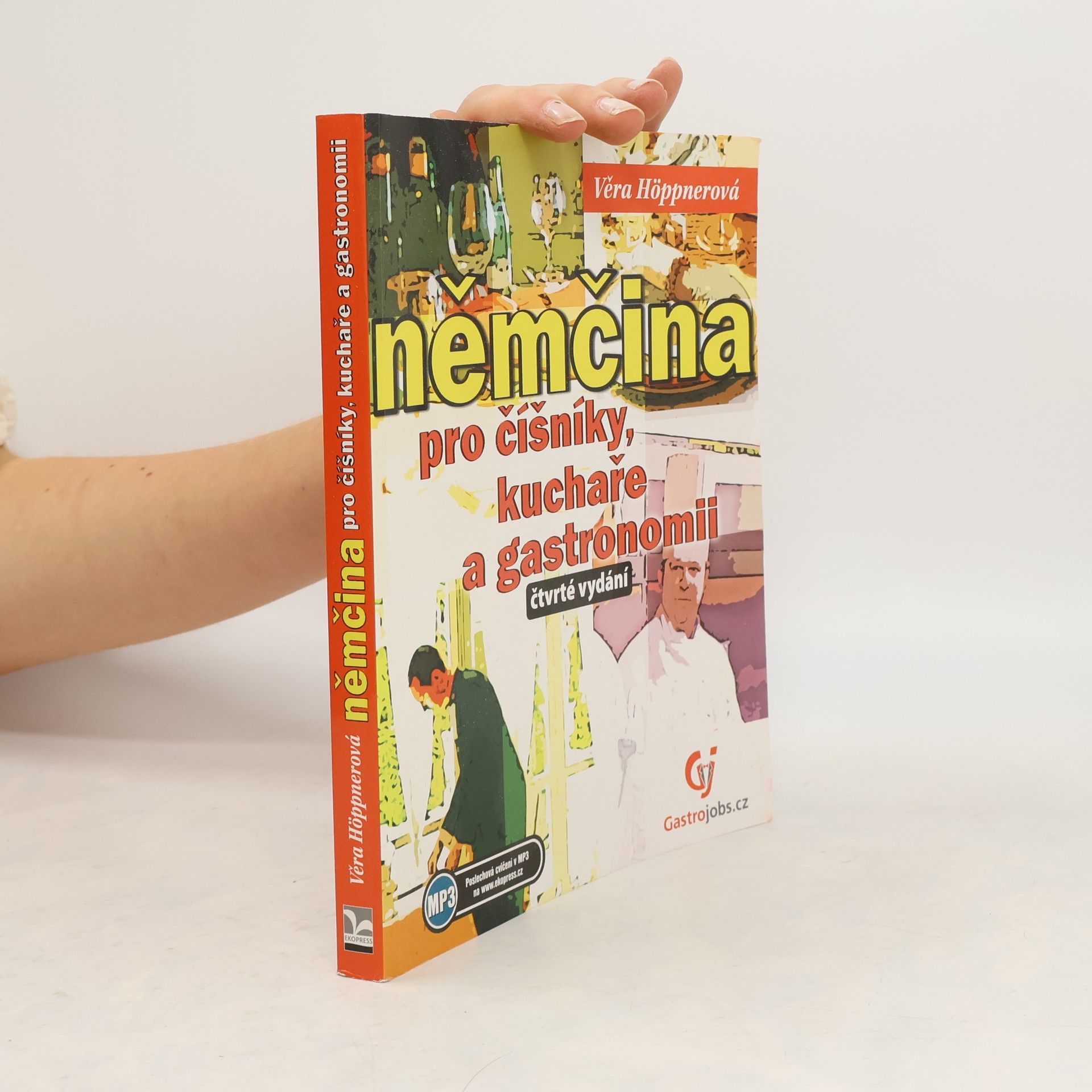 Věra Höppnerová Němčina pro číšníky, kuchaře a gastronomii