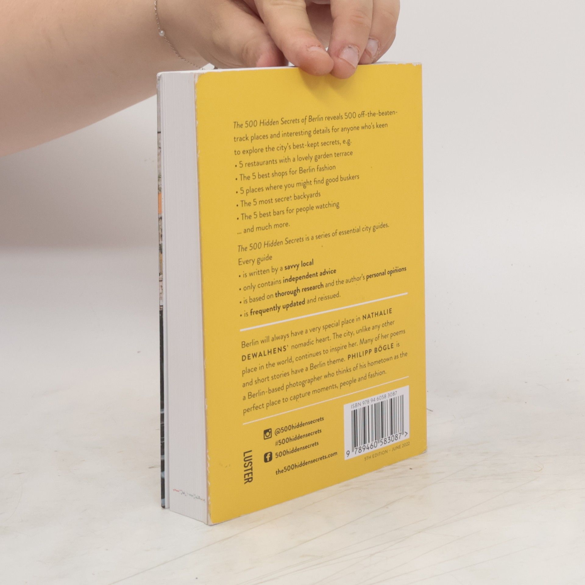 Nathalie Dewalhens The 500 hidden secrets of Berlin