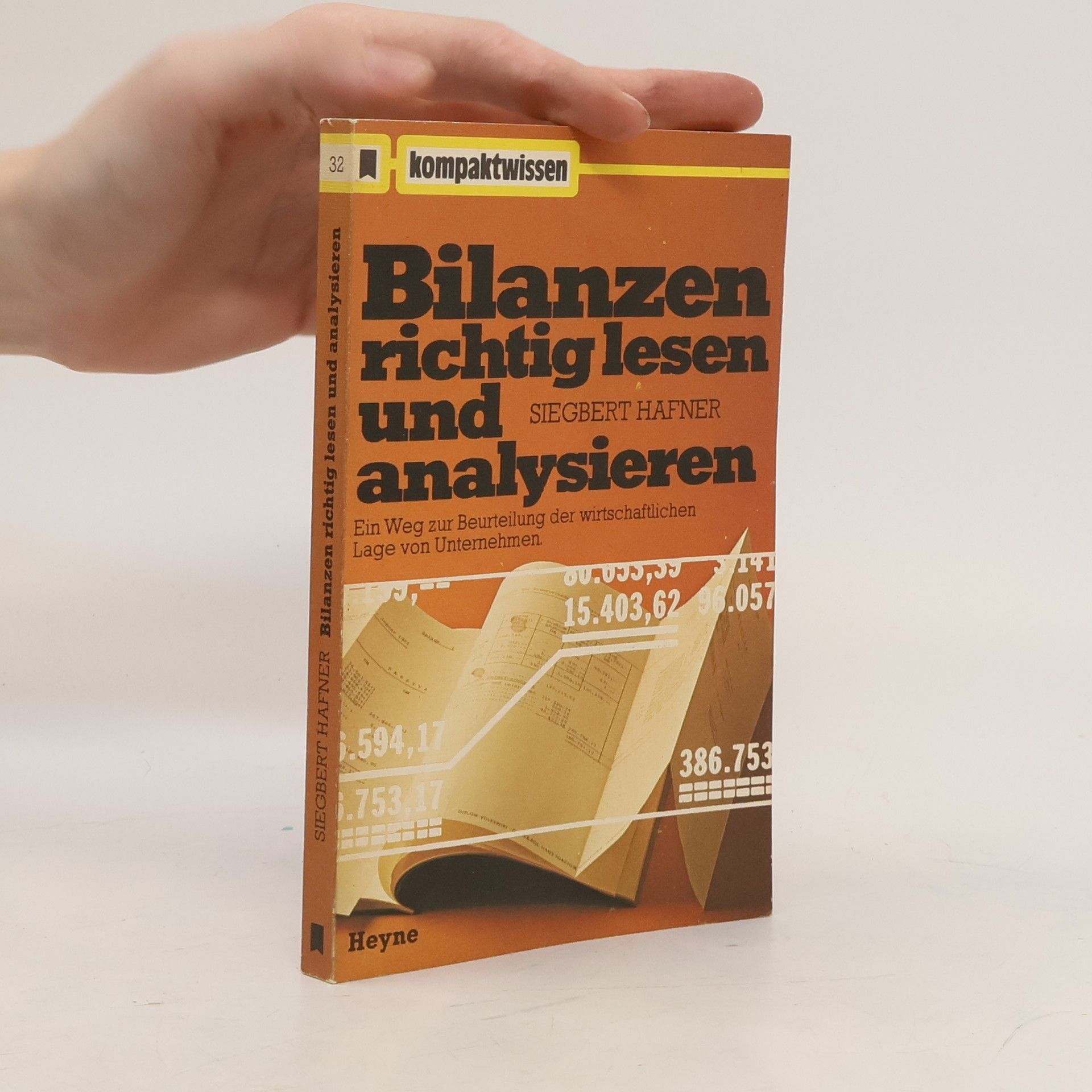 Siegbert Hafner Bilanzen richtig lesen und analysieren