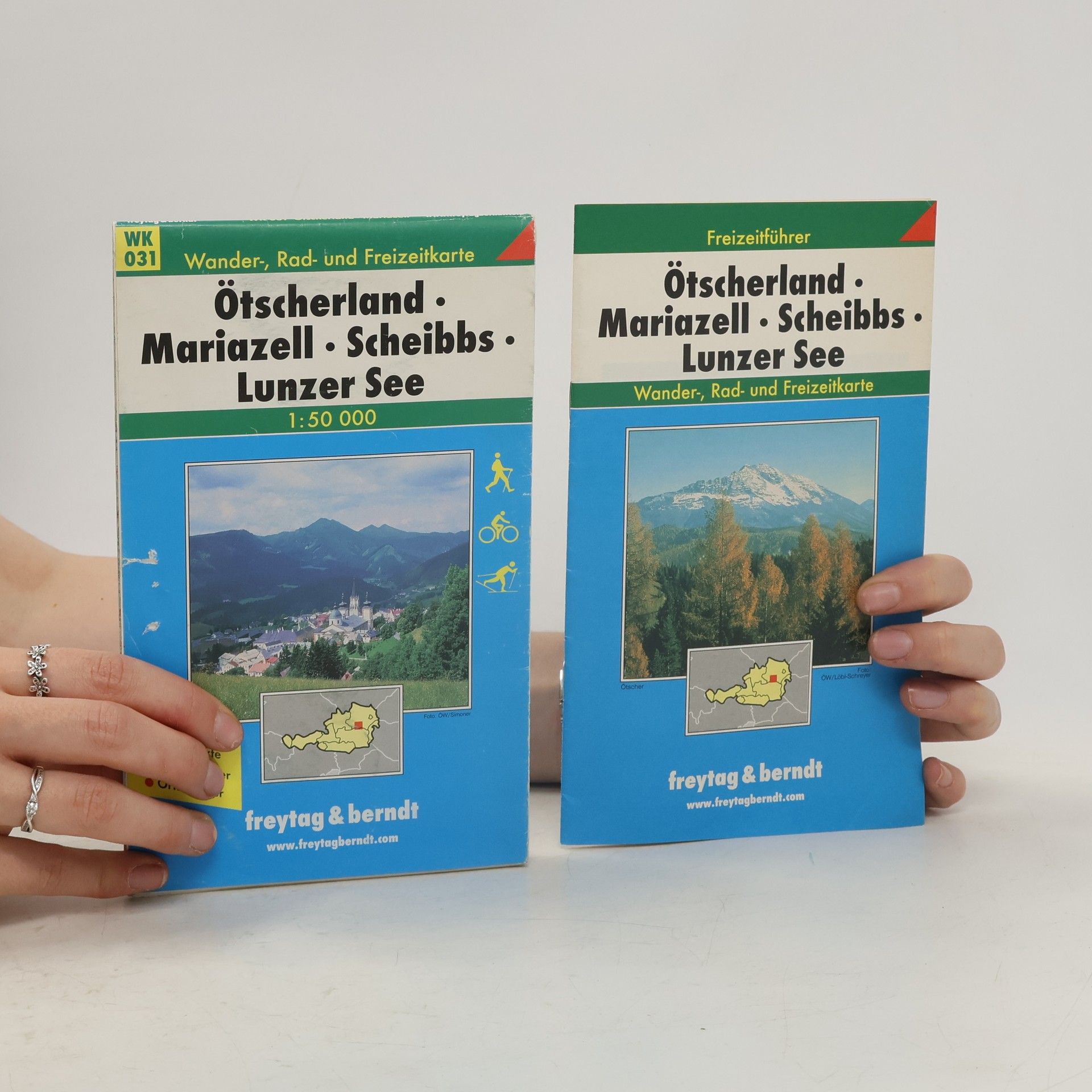 Freytag&Berndt WK 031 Otscherland, Mariazell 1:50 000 / turistická mapa