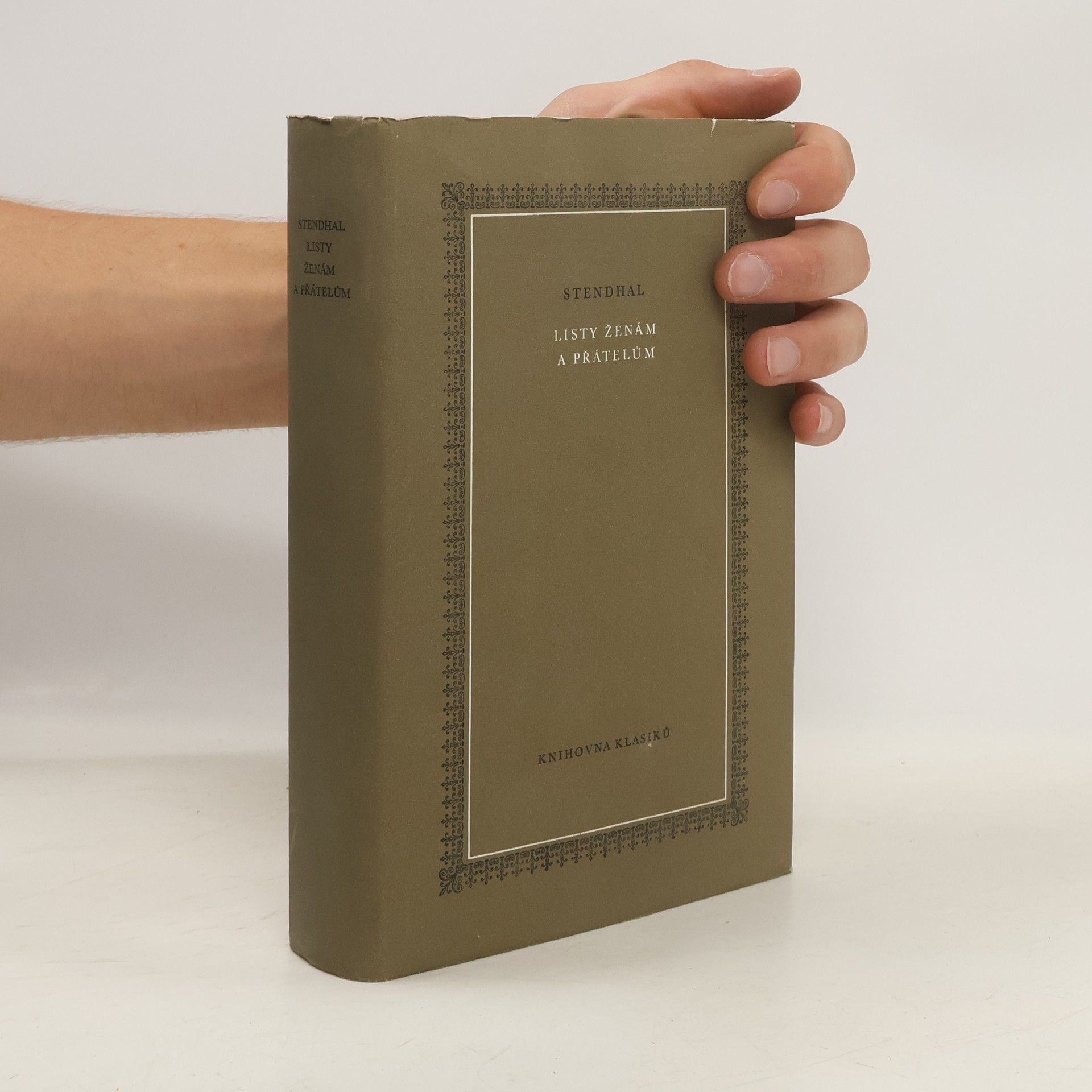 Stendhal Listy ženám a přátelům
